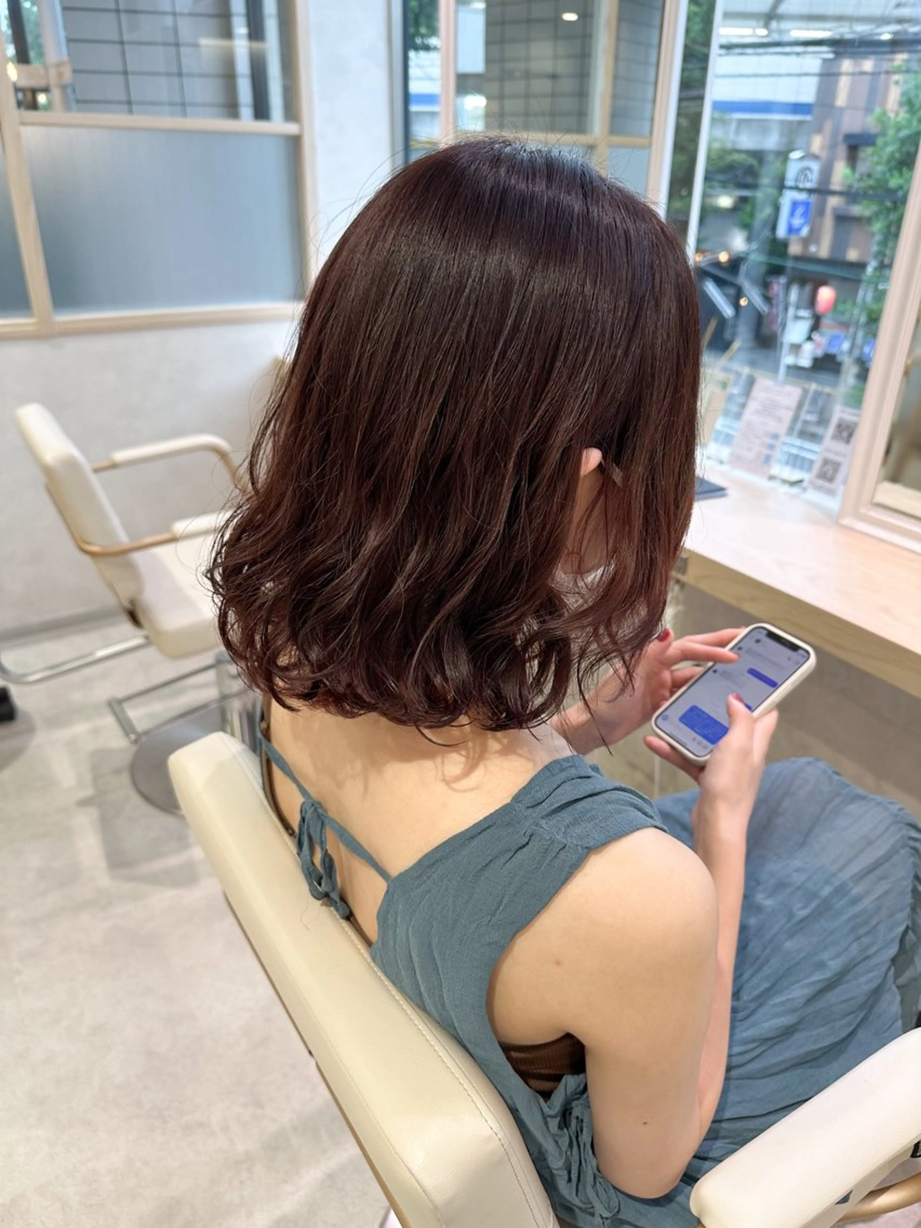 ✨🌴ダメージレスなコスメパーマ🌴✨+トリートメント+ブローの写真