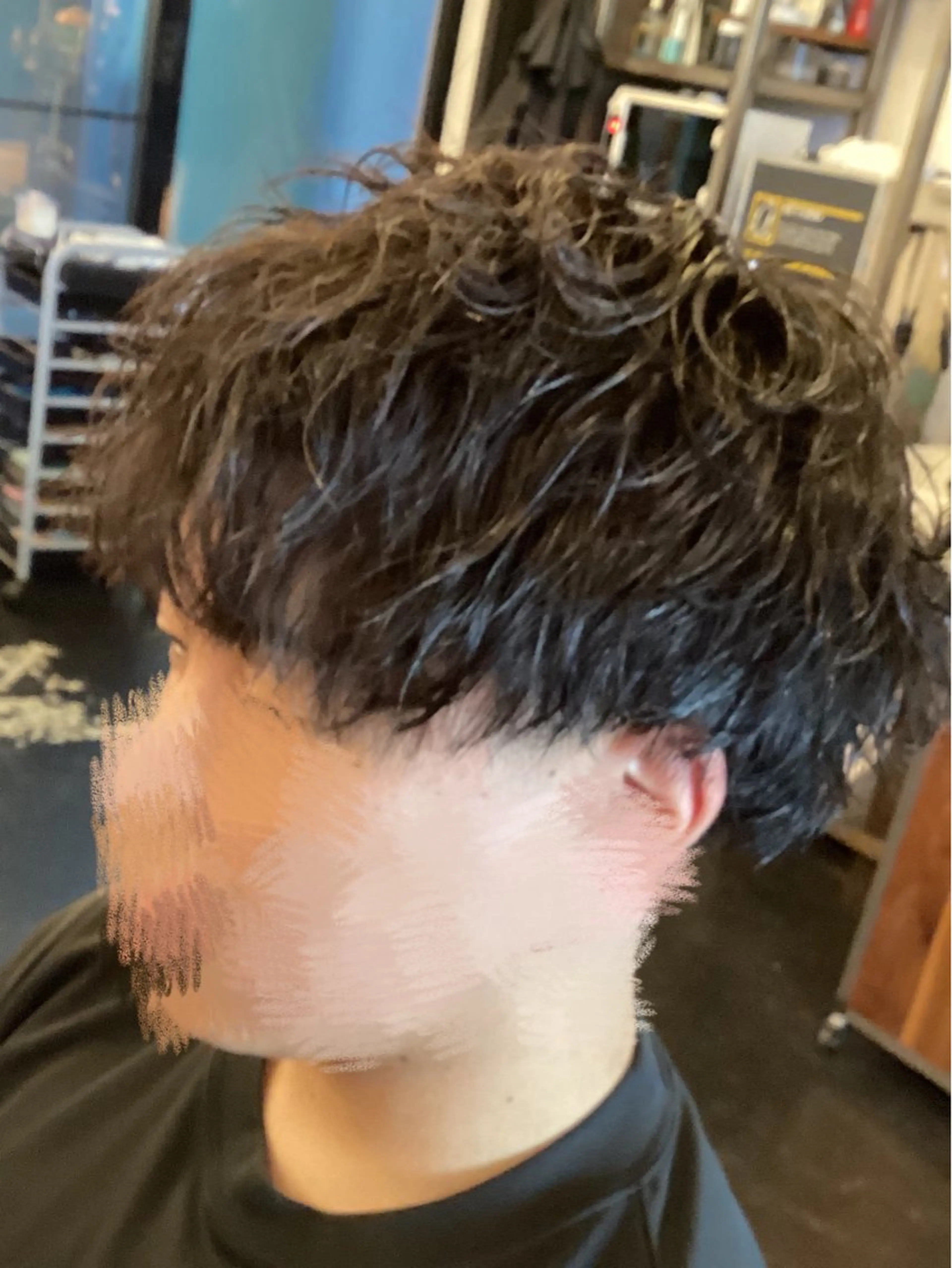 ミディアム パーマ カット パーマ ヘアセット パーマ特化/南保 匠のヘアスタイル