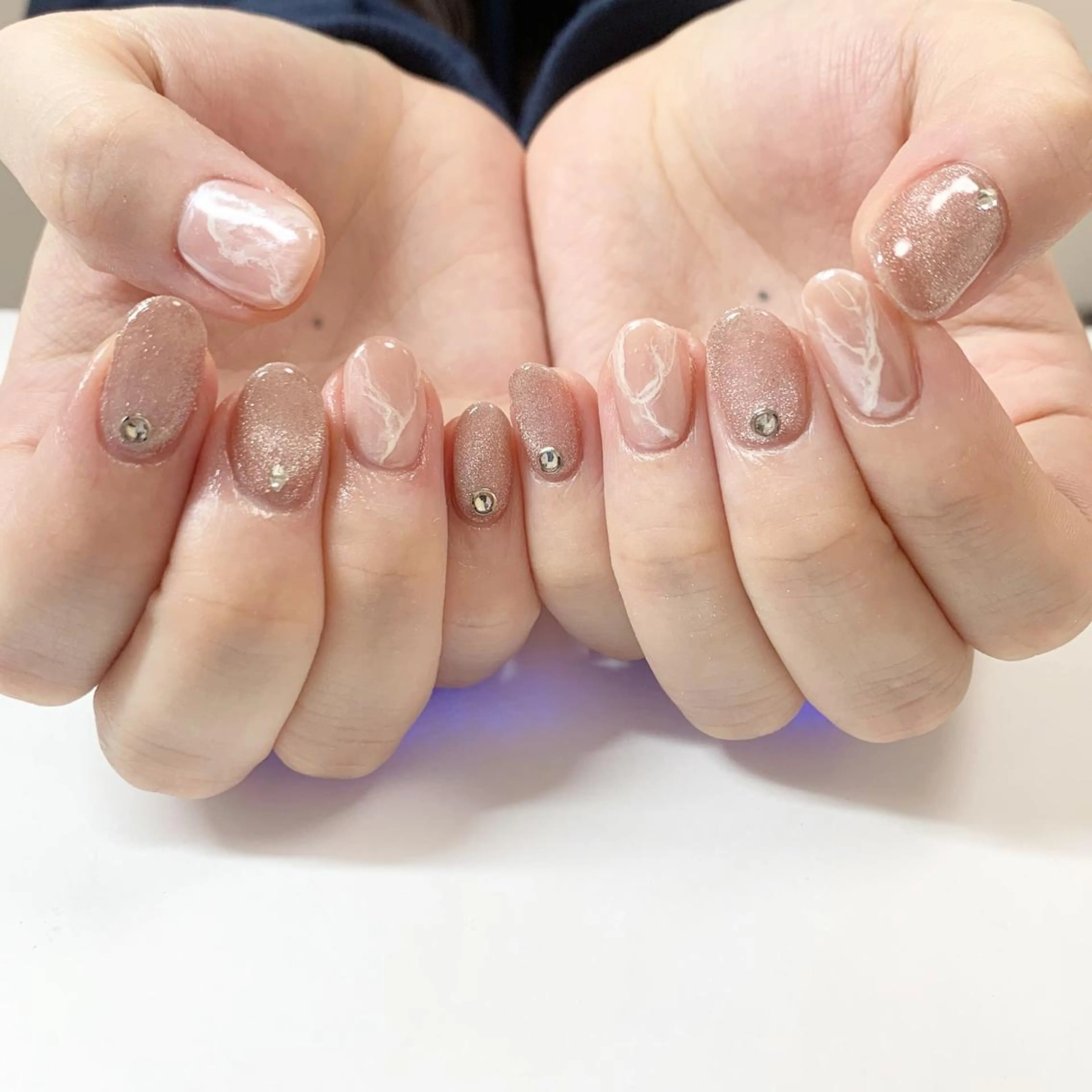 ネイル ハンドネイル 🔷ﾐﾅﾐﾈｲﾙ🔷 やり放題ネイル渋谷2のネイルデザイン