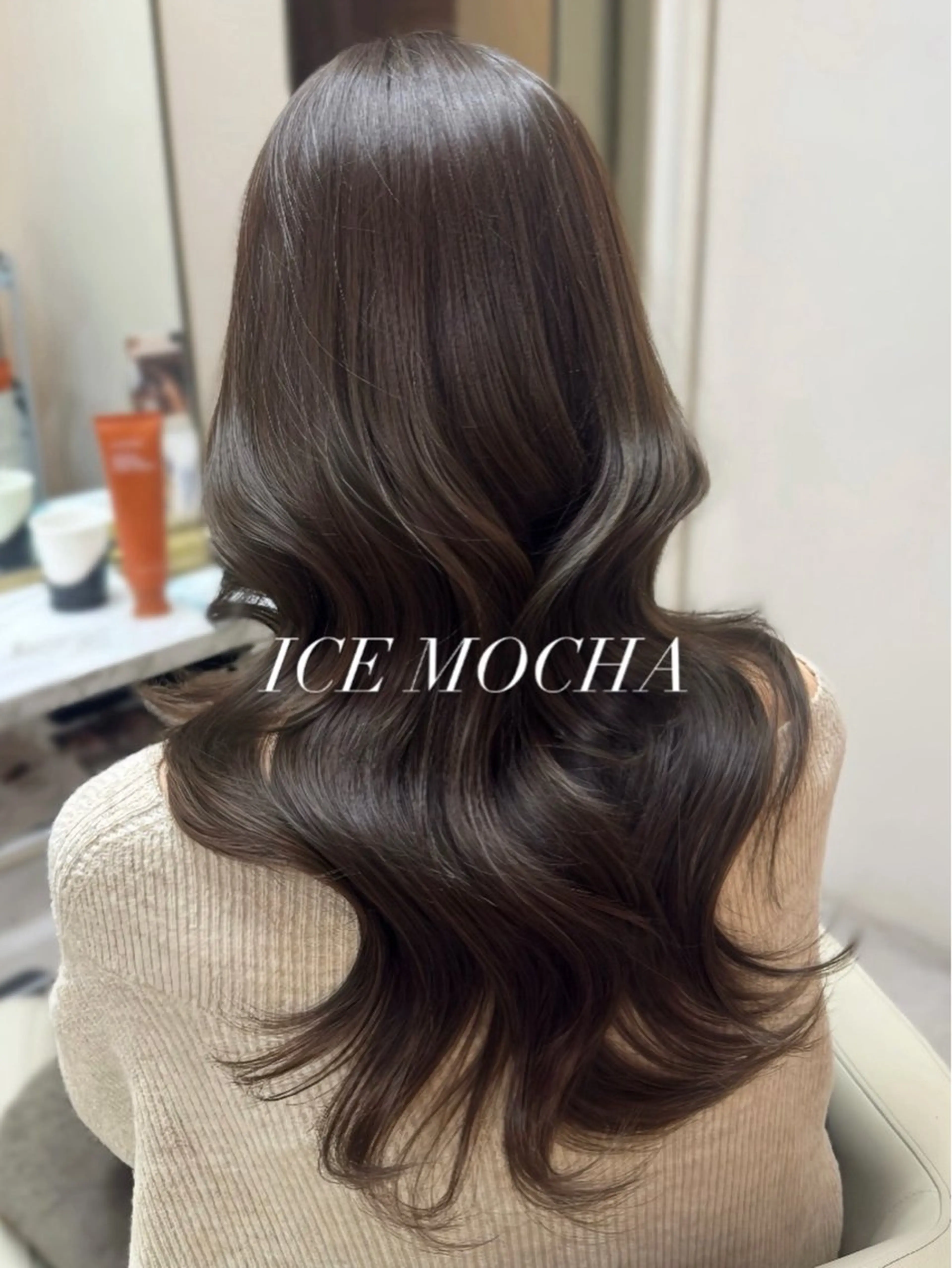 ロング カラー ヘアカラー トリートメント 🤍 韓国ヘア / INORI 🤍のヘアスタイル