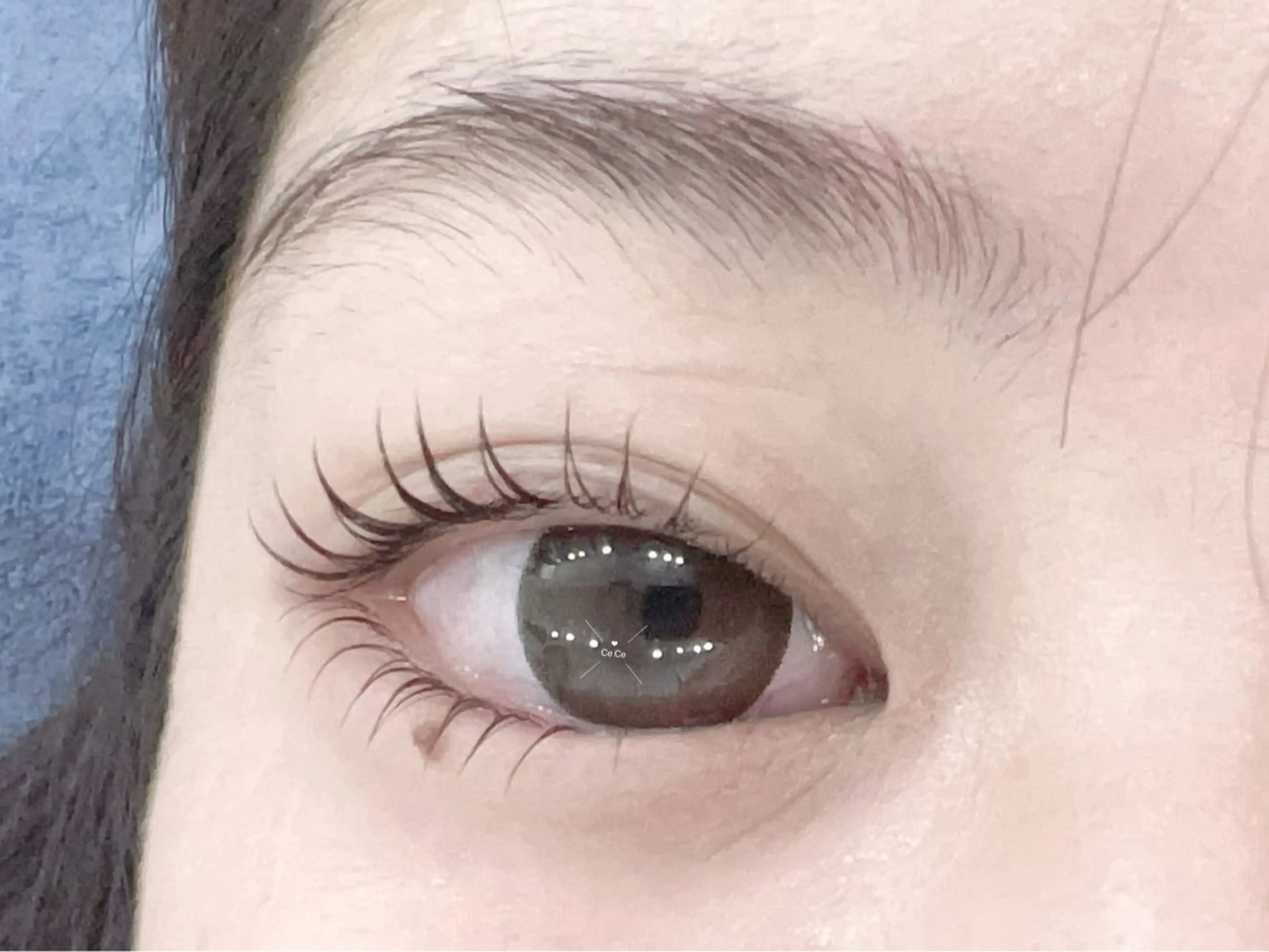 パーマ CeCeまつげパーマ マツエク❣️パリエクのネイルデザイン