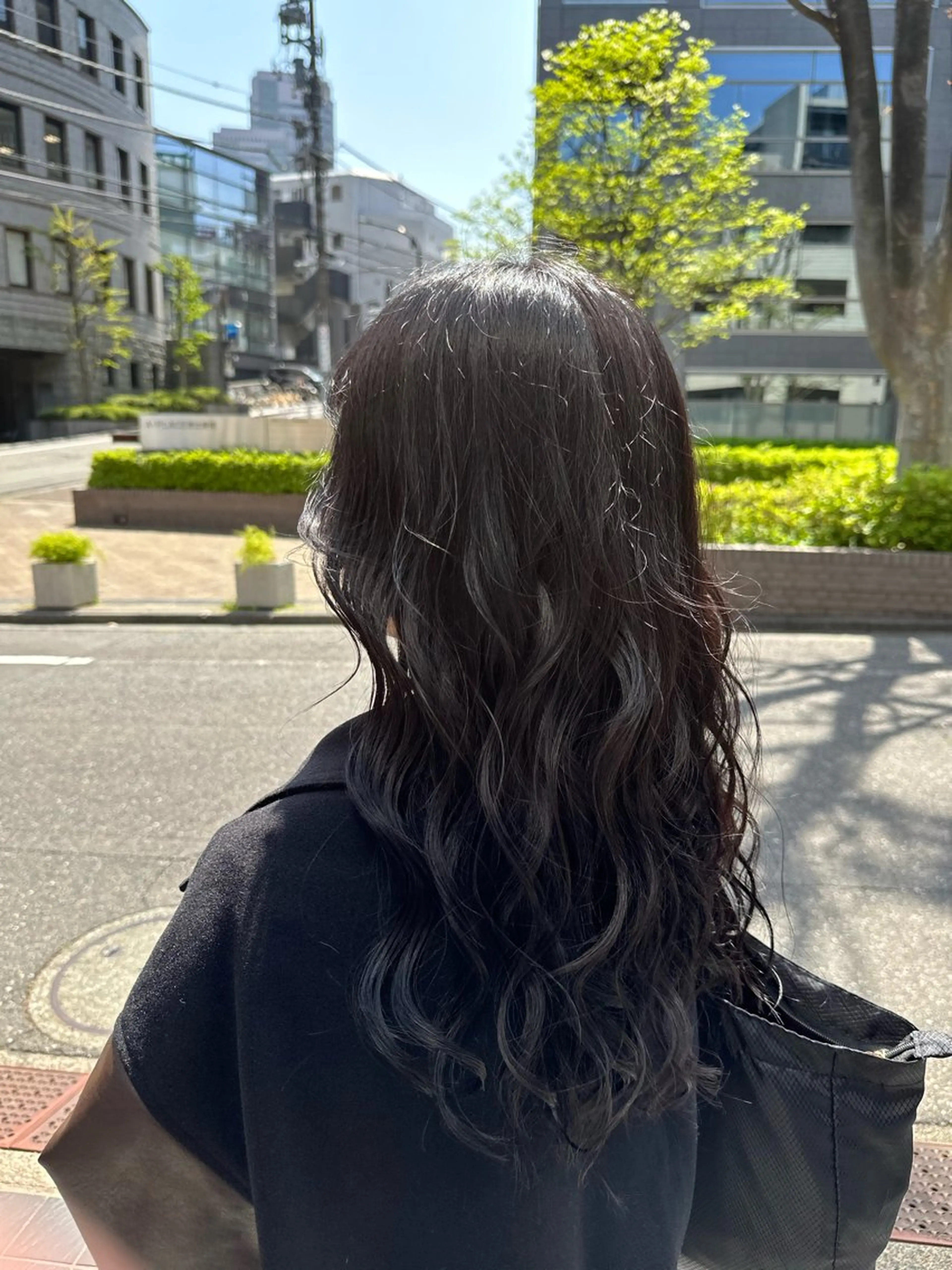 ロング カラー パーマ ヘアアレンジ メンズ キッズ メンズウルフカット 顔まわりレイヤー 顔周りカット 髪質改善 レイヤーカット 🌈髪質改善TR 艶カラーユウダイ🌈のヘアスタイル