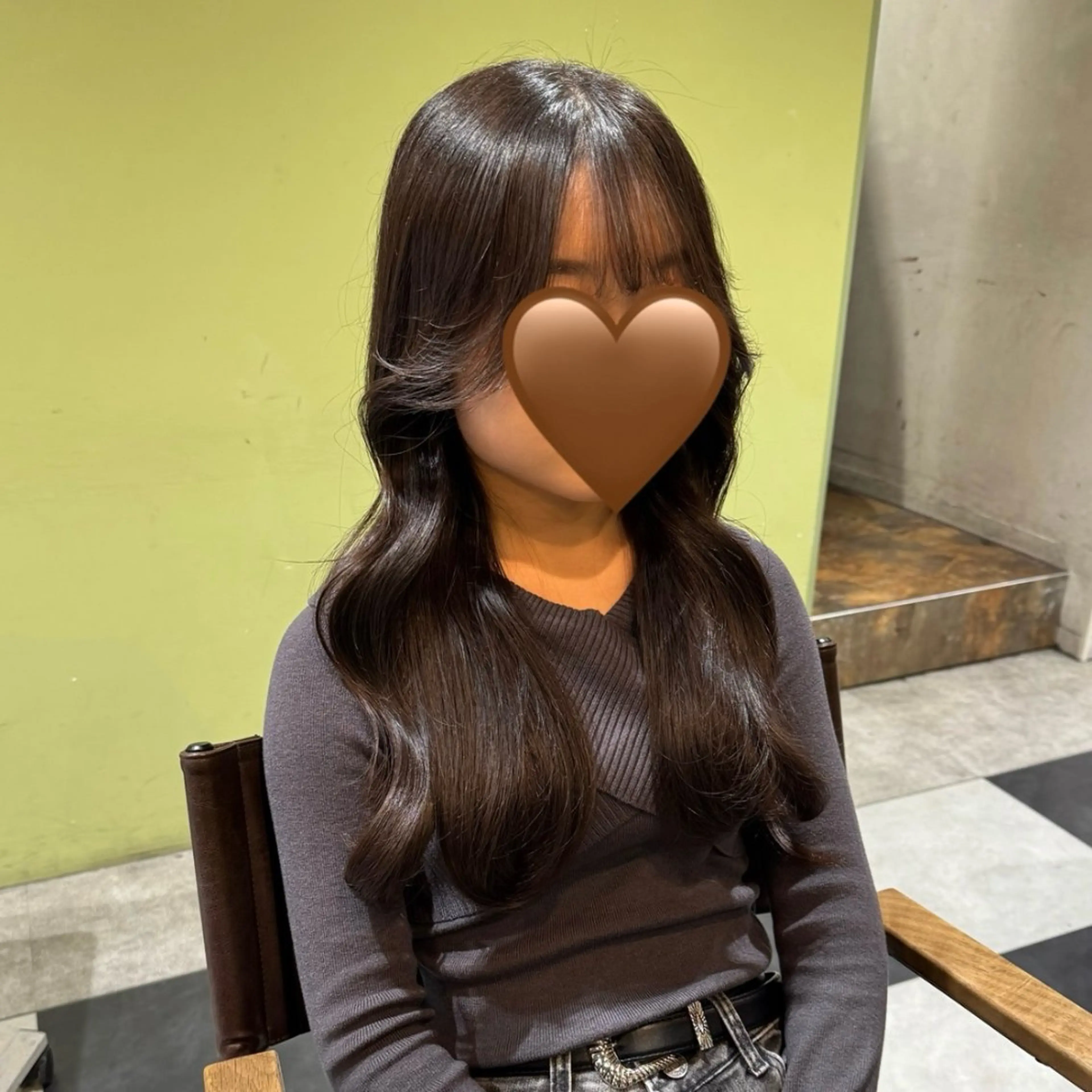 ロング カラー ブラウンカラー カット ヘアカラー メンズ/レディース /ナチュラル/下村迅のヘアスタイル