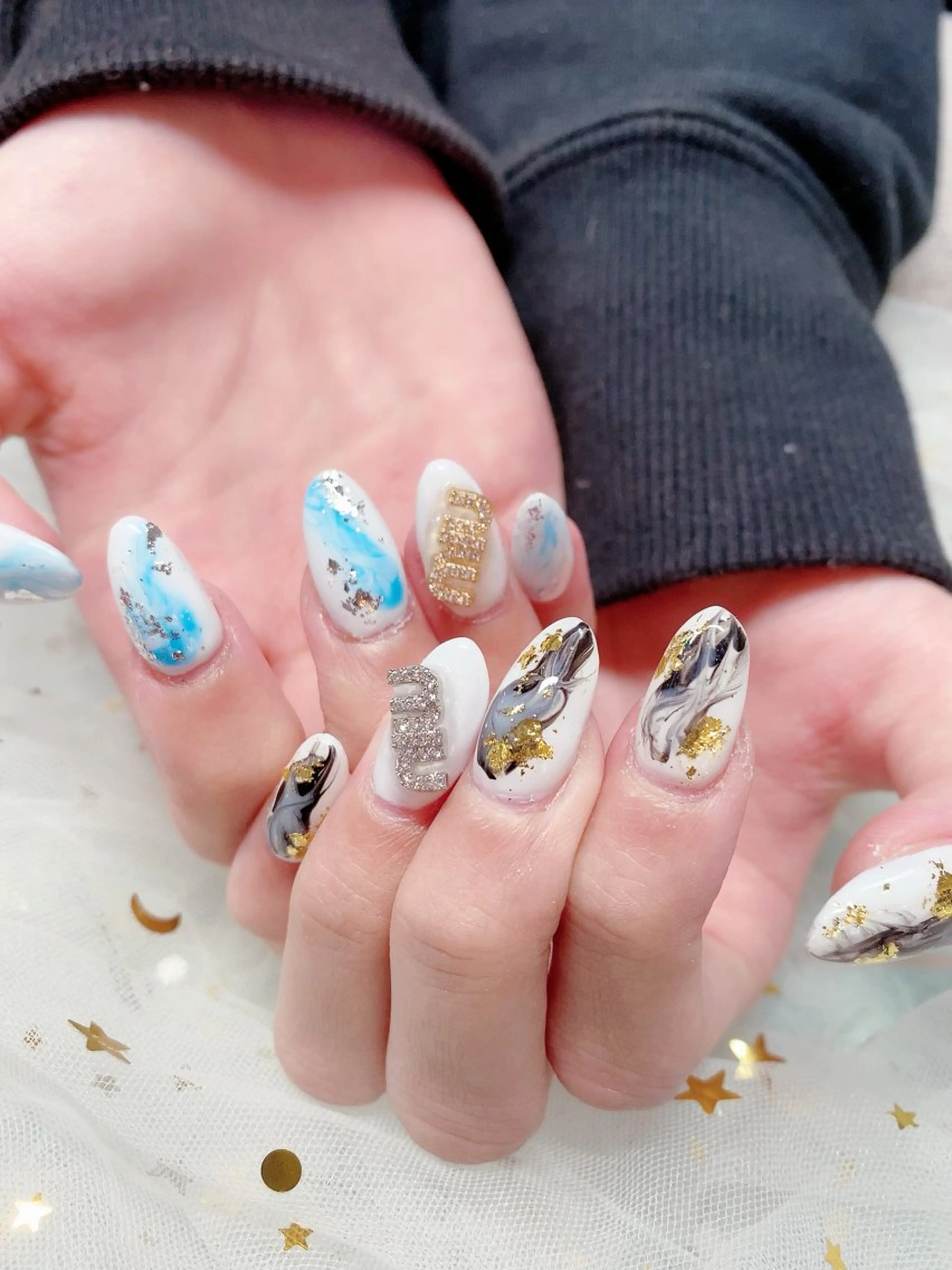 ネイル ハンドネイル 【トロワ ラパン】 Mayaのネイルデザイン