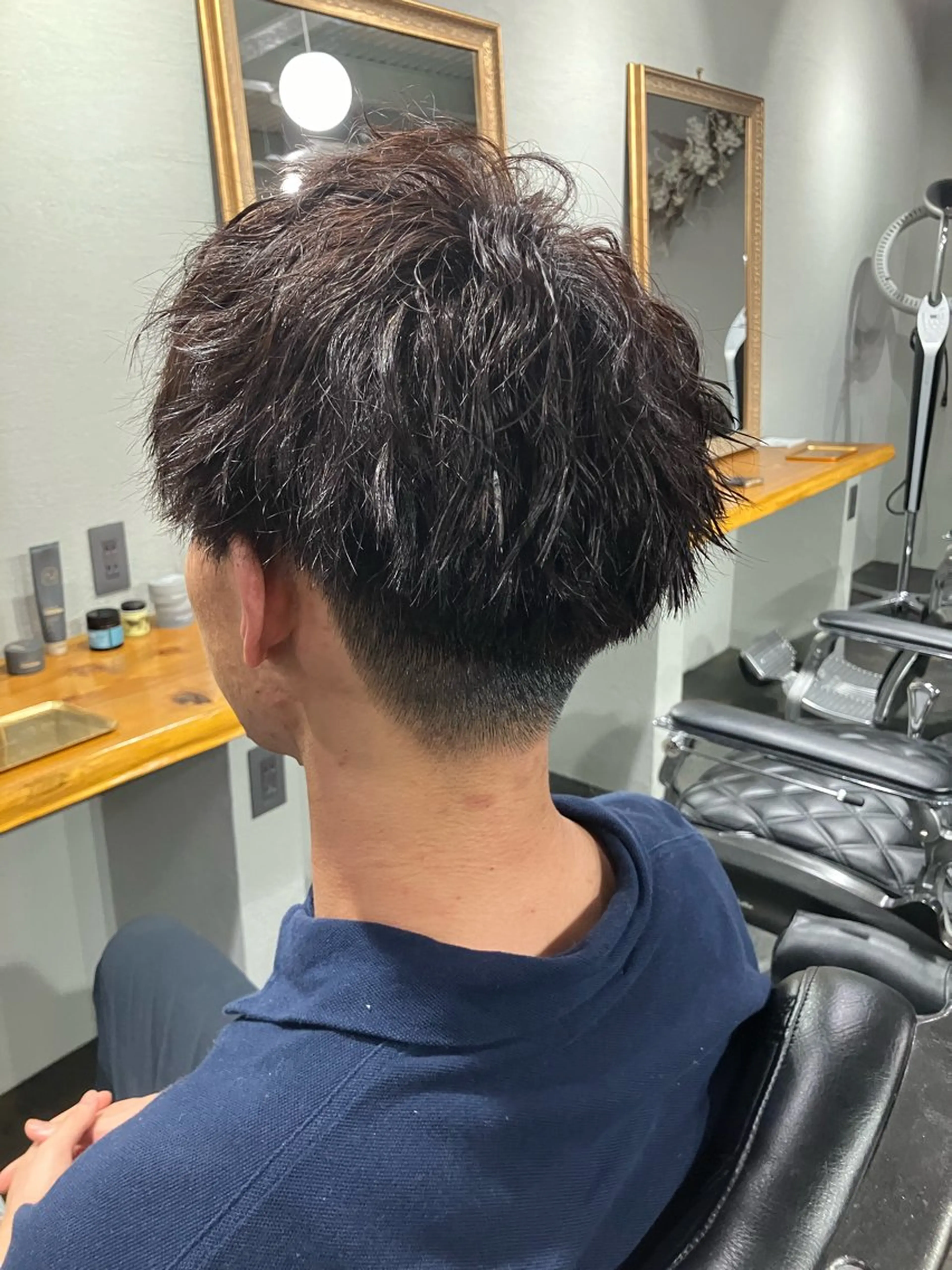 ショート パーマ メンズ メンズパーマ メンズツイストパーマ ツイストパーマ メンズ/ケアパーマ /hayashiのヘアスタイル