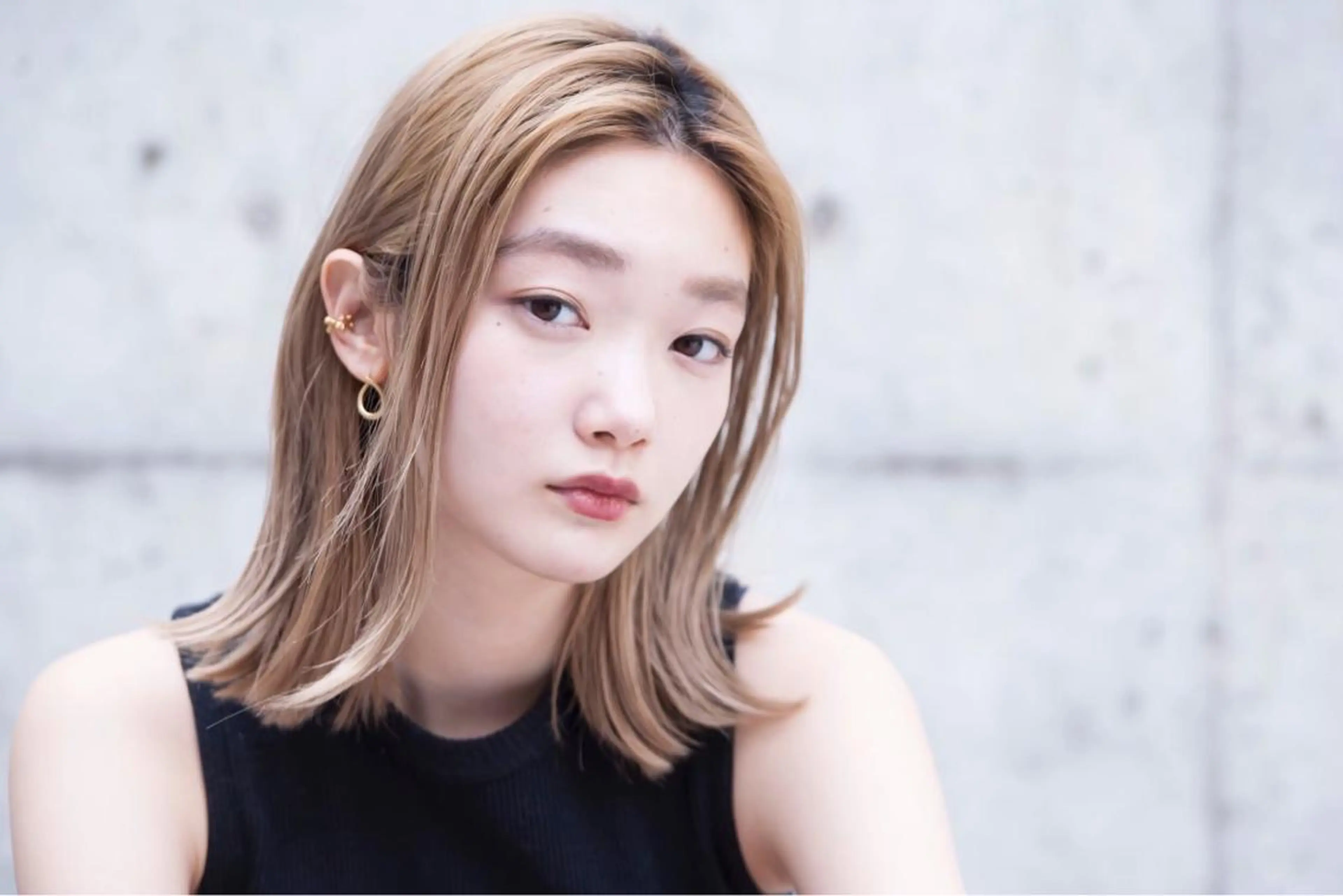 ミディアム カラー カット ヘアカラー トリートメント ヘアセット 💘透明感カラー💘 沖本 将宏のヘアスタイル