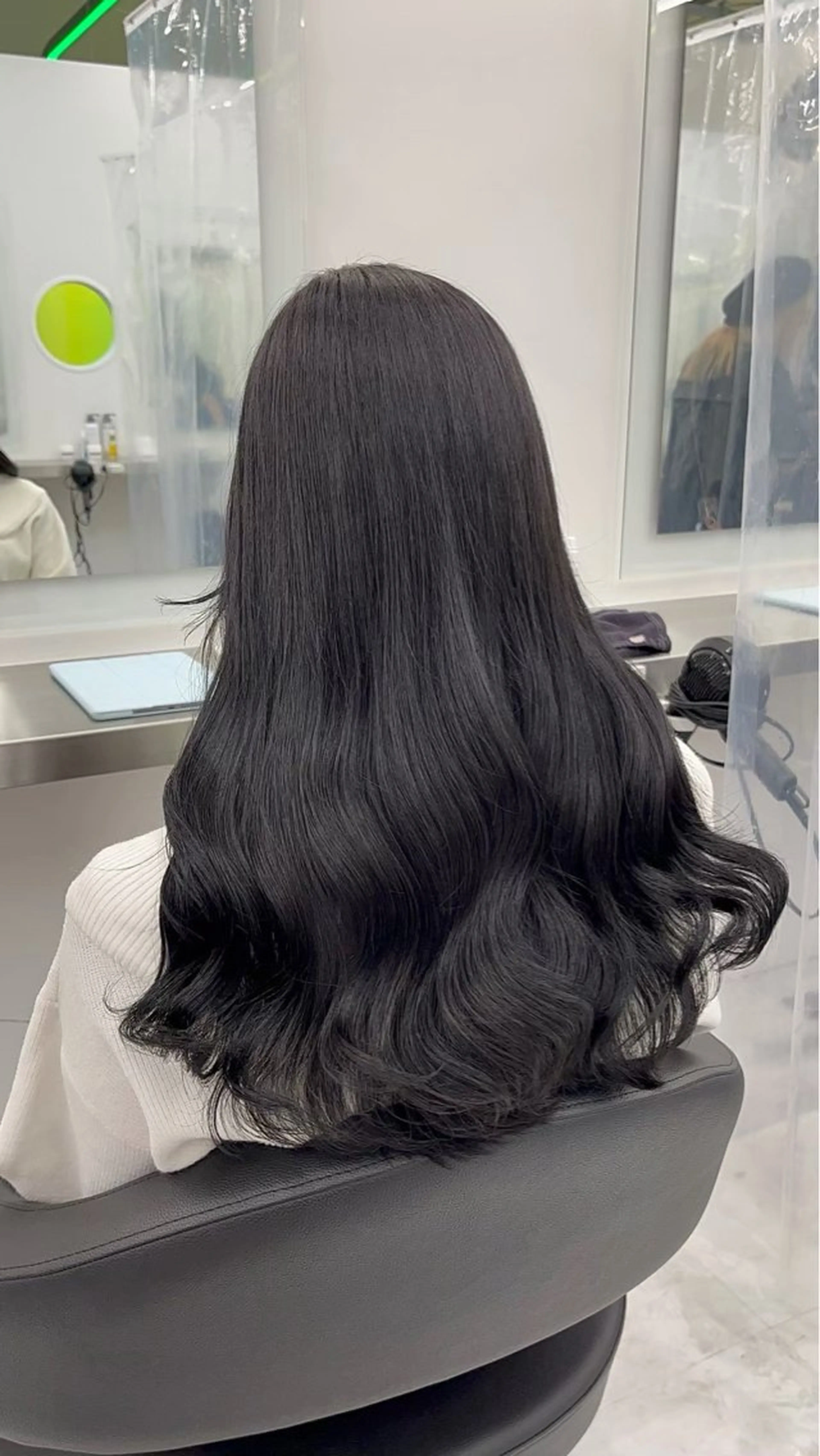 ロング カラー BABY 艶髪暗髪ヘア💖達人のヘアスタイル