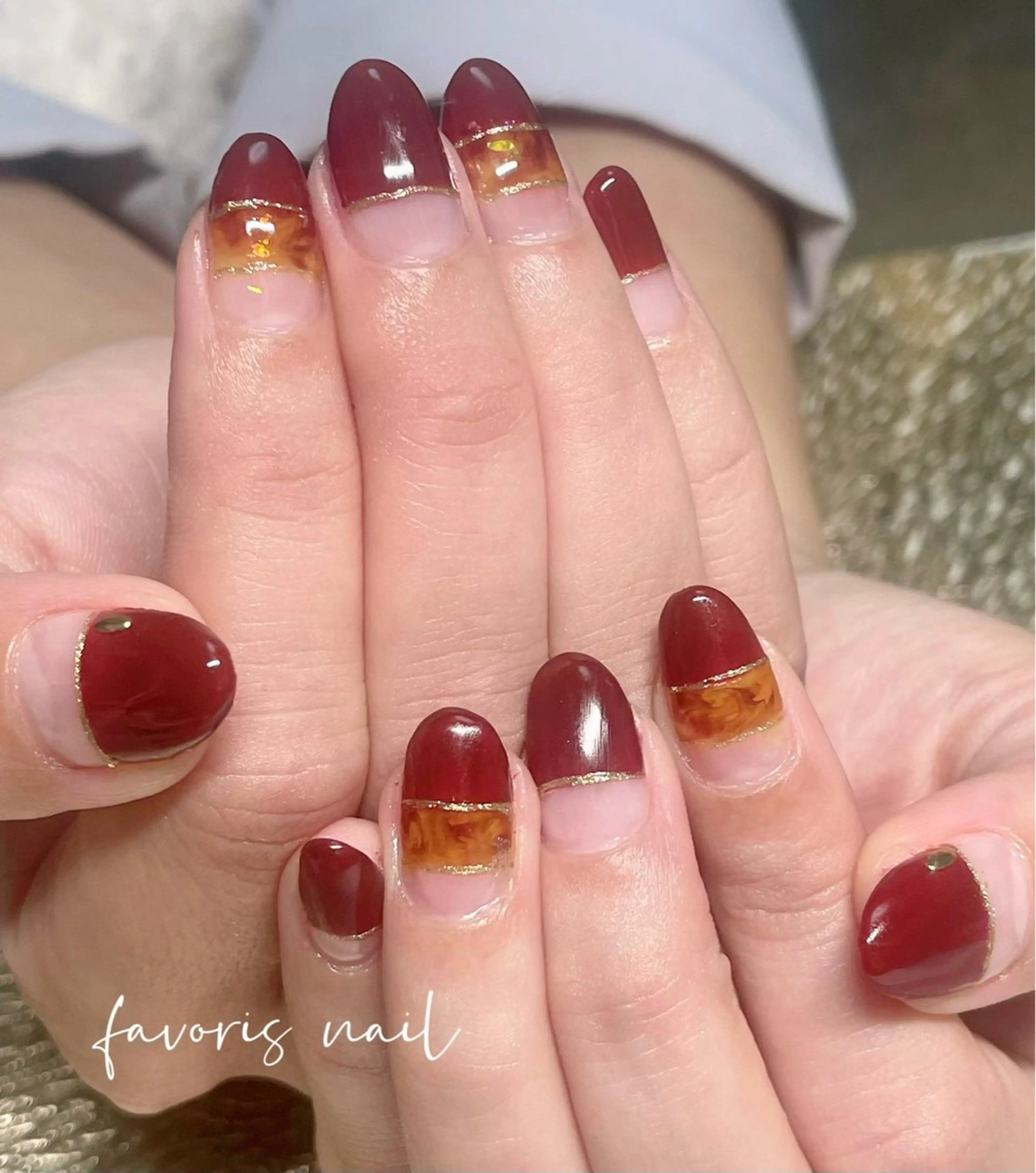 ネイル アートネイル favoris nail🌼のネイルデザイン