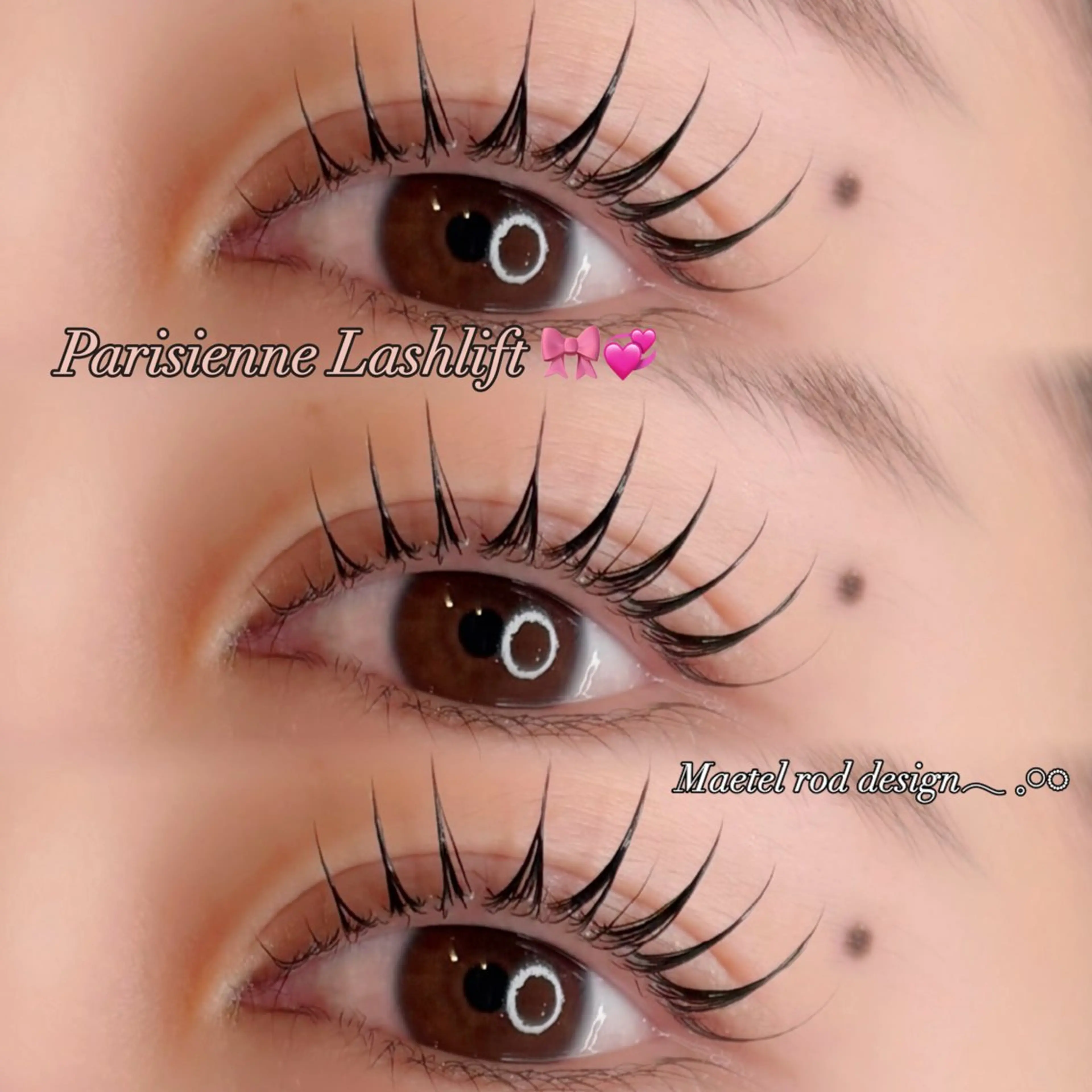 マツエク・マツパ マツパ 🎀 amii Hitomi  🎀のマツエク・マツパデザイン