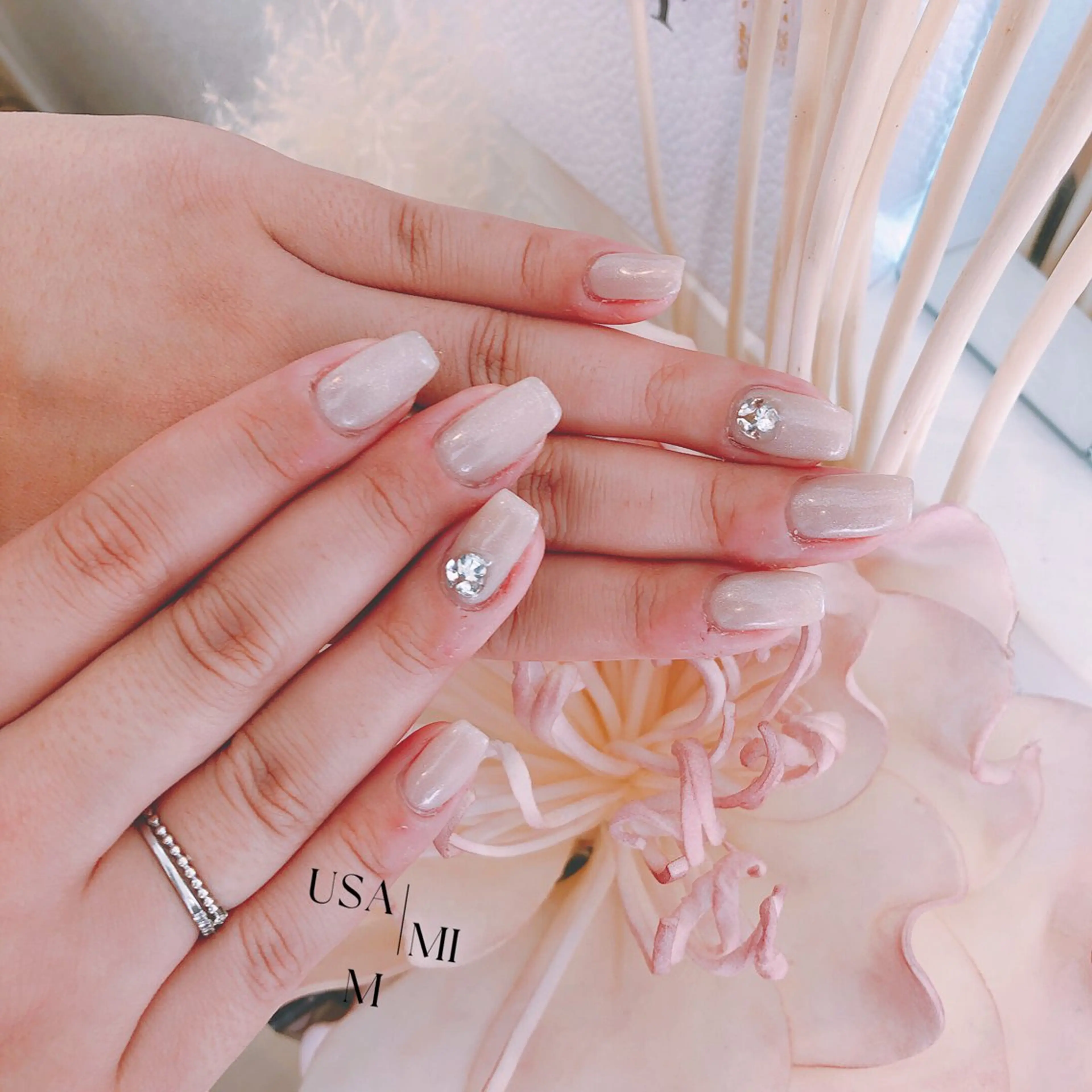 ネイル ハンドネイル USAMiMi 🐰💕のネイルデザイン