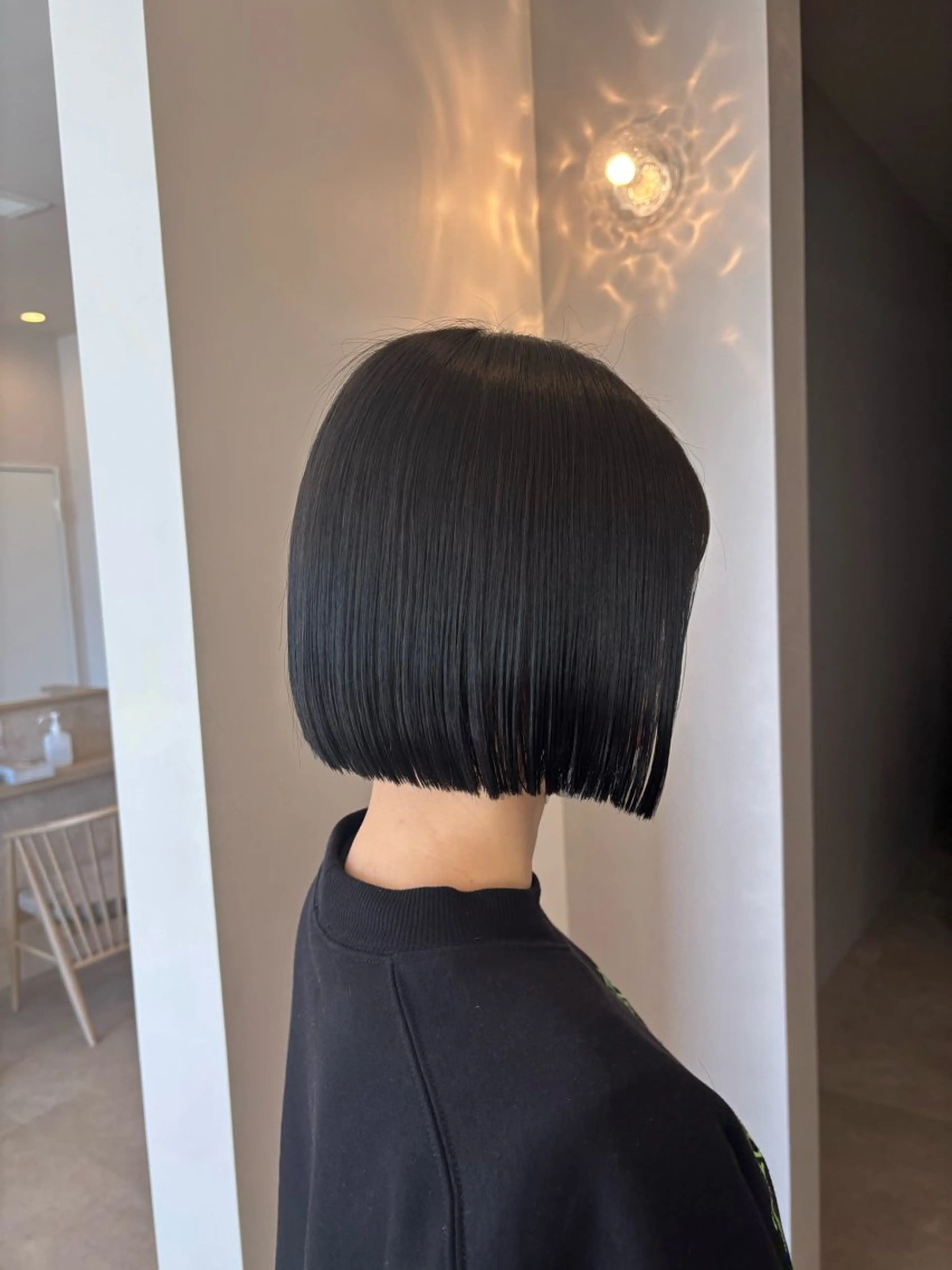 ショート カット 顔まわりレイヤー 🎀momoka🎀のヘアスタイル