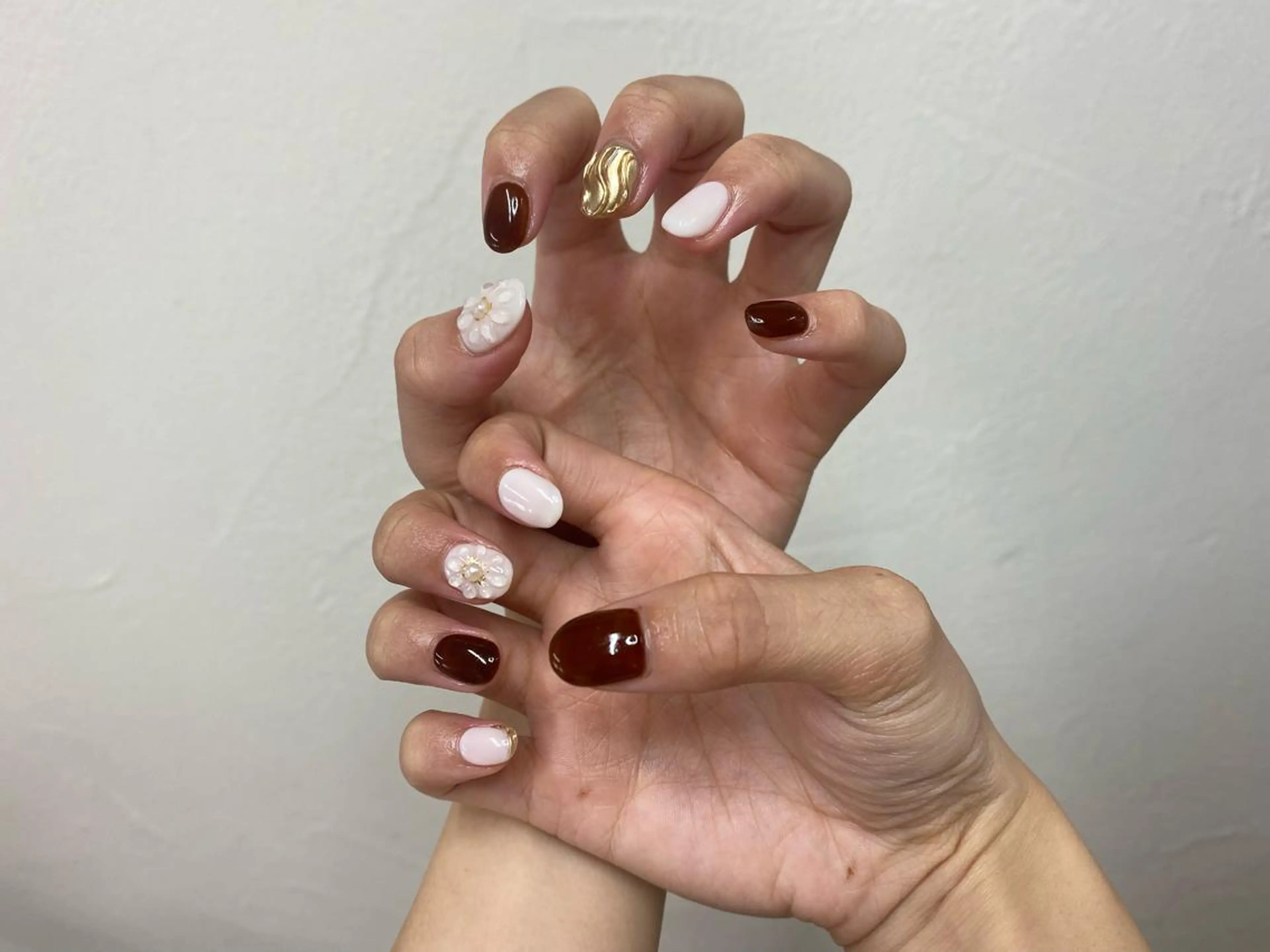 ネイル 成人式 ハンドネイル うにゃねいる🌷 Mayaのネイルデザイン