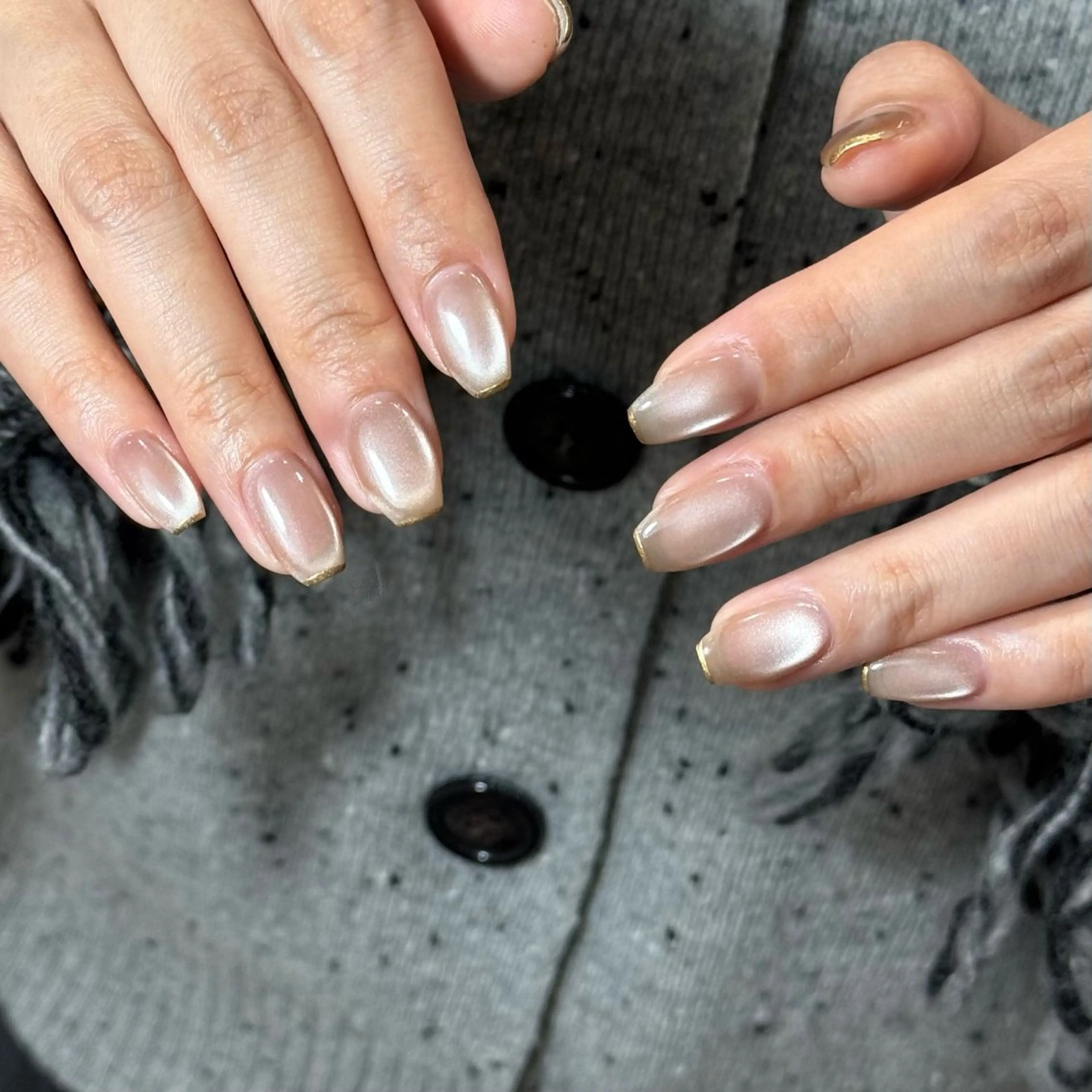 ネイル シンプルネイル ハンドネイル Momoka ネイリスト福岡/薬院のネイルデザイン