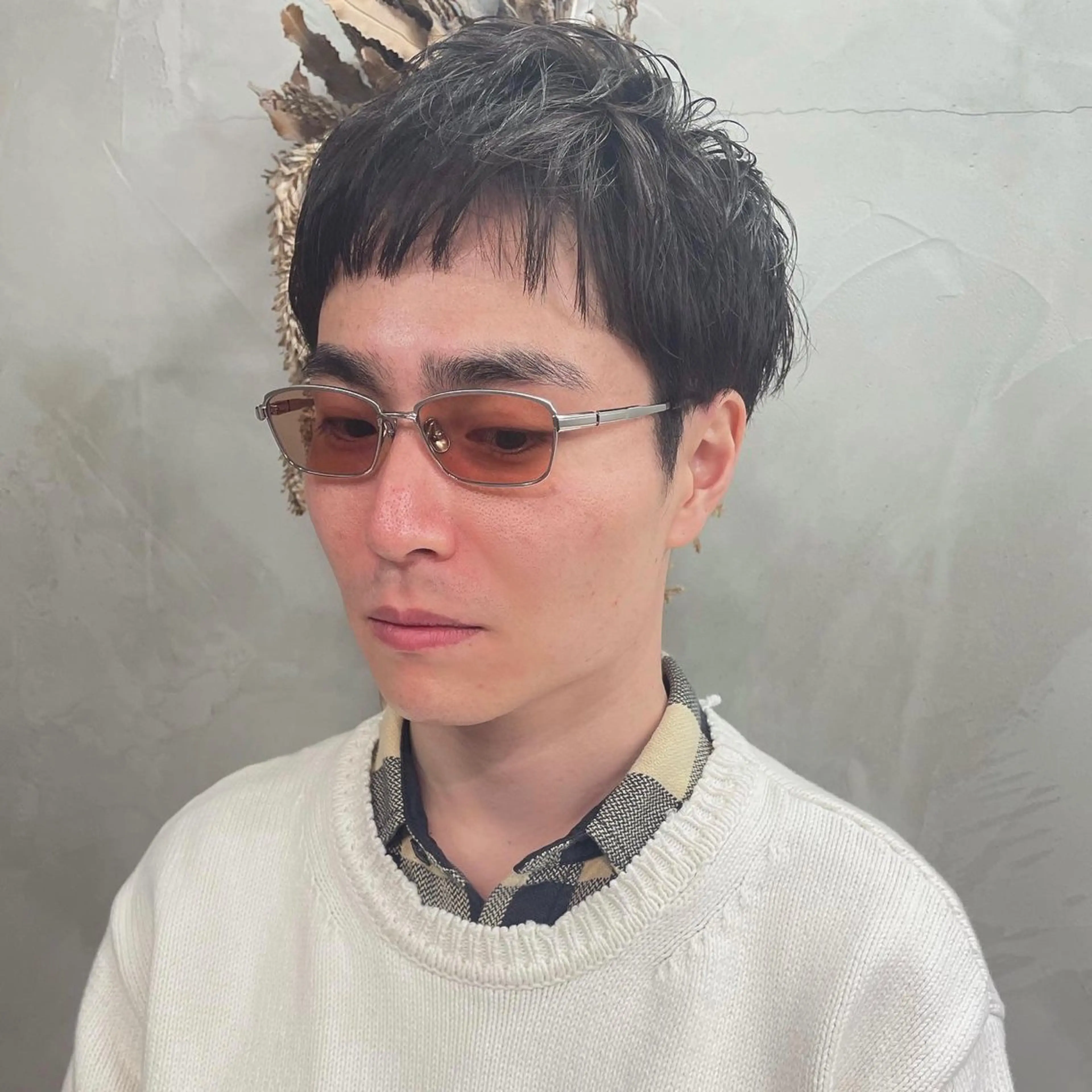 ショート メンズ メンズパーマ RorriM natsuのヘアスタイル