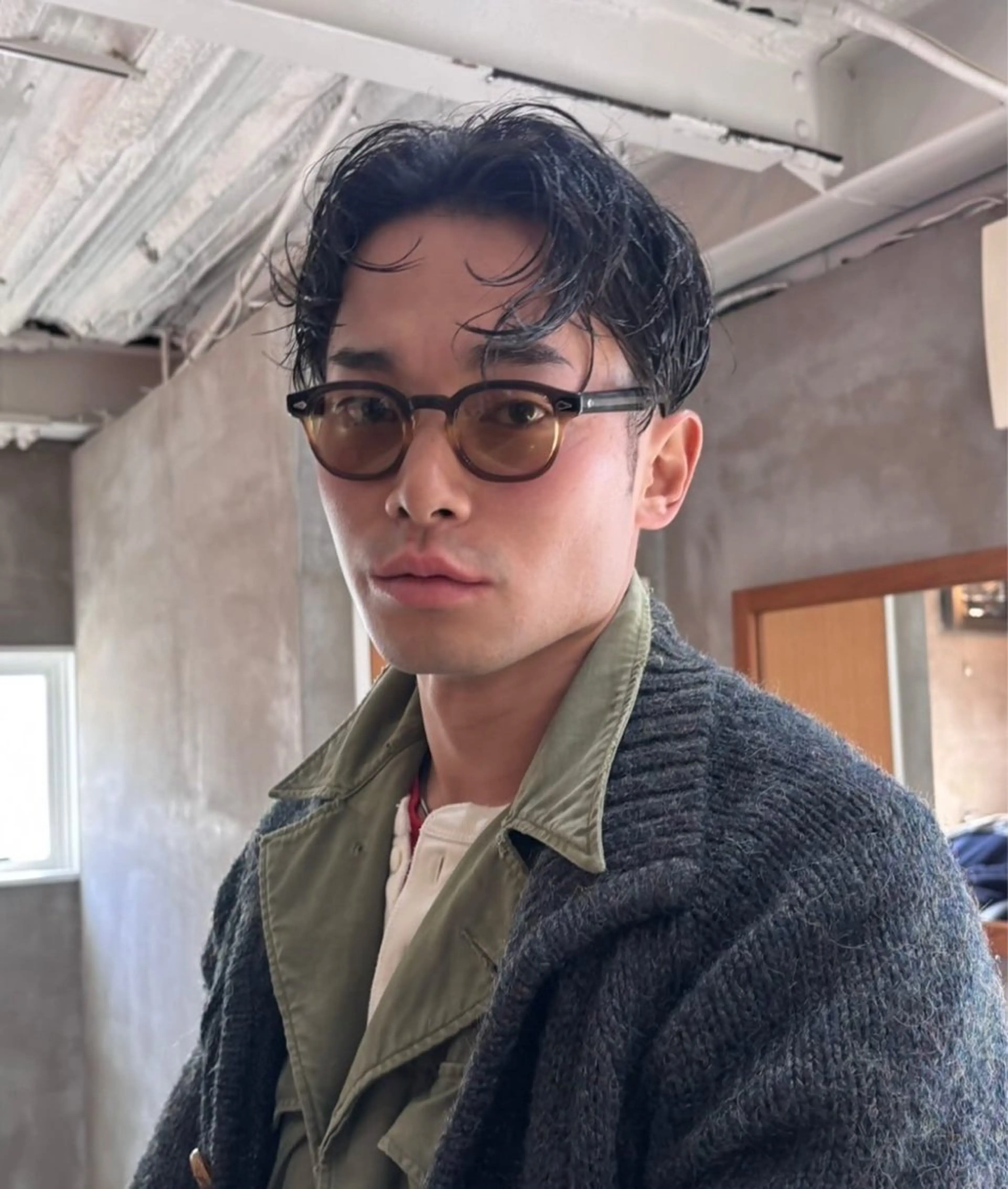 【メンズの身だしなみ】メンズカット+パーマ+眉カットの写真