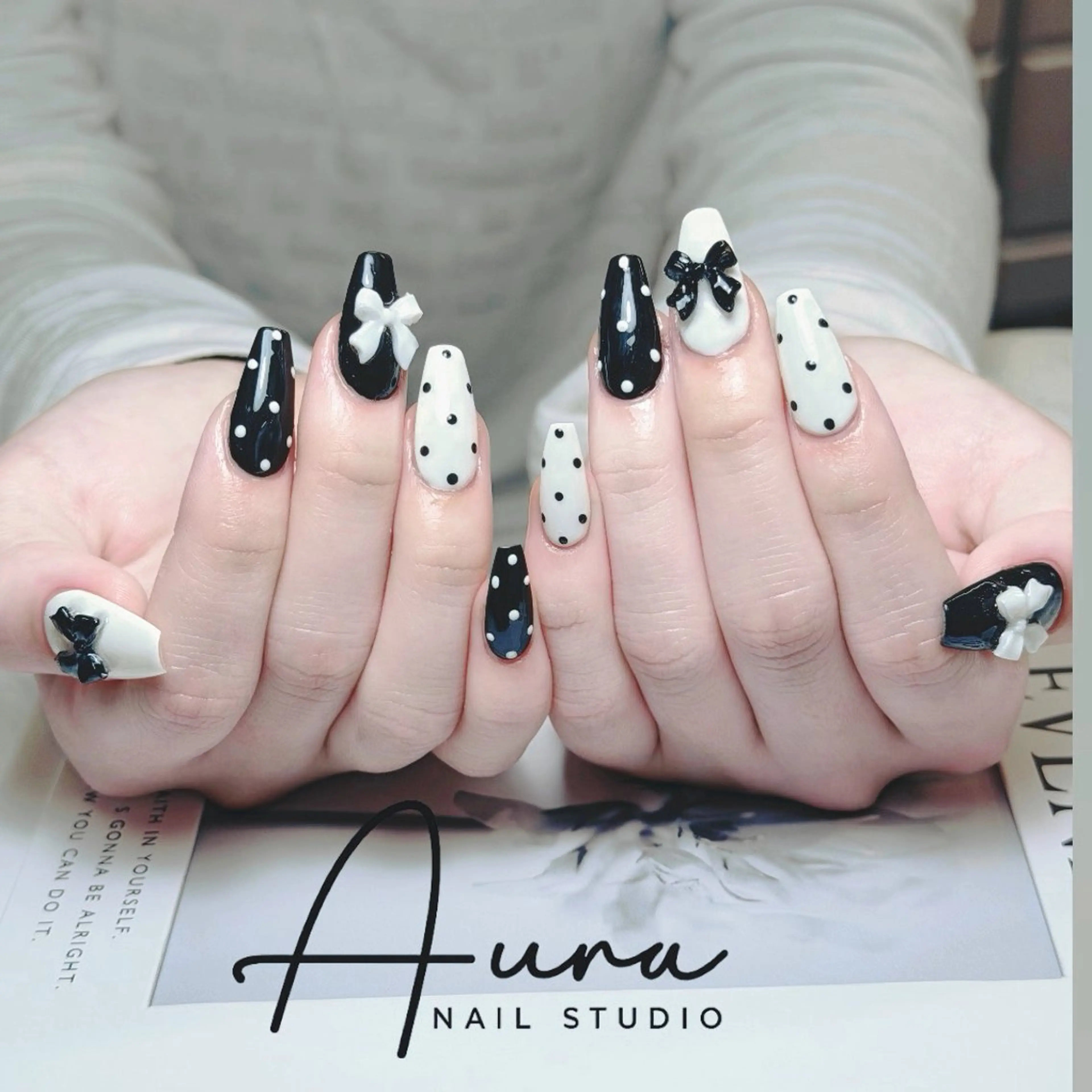 ネイル ハンドネイル Aura Nail HanNaのネイルデザイン