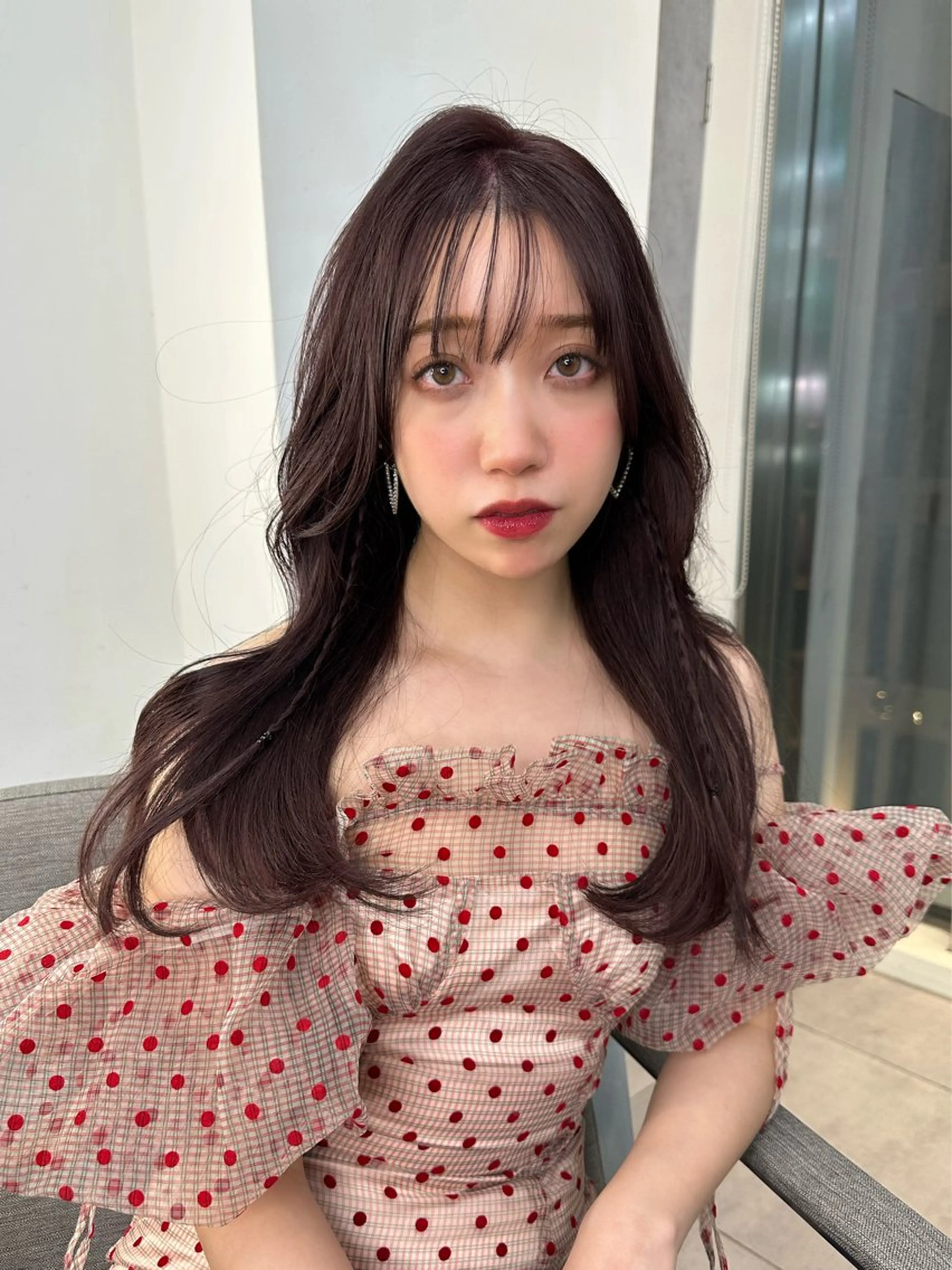 ロング カラー ヘアアレンジ カット ヘアカラー ♡艶ガーリーヘア♡ yuimaruのヘアスタイル