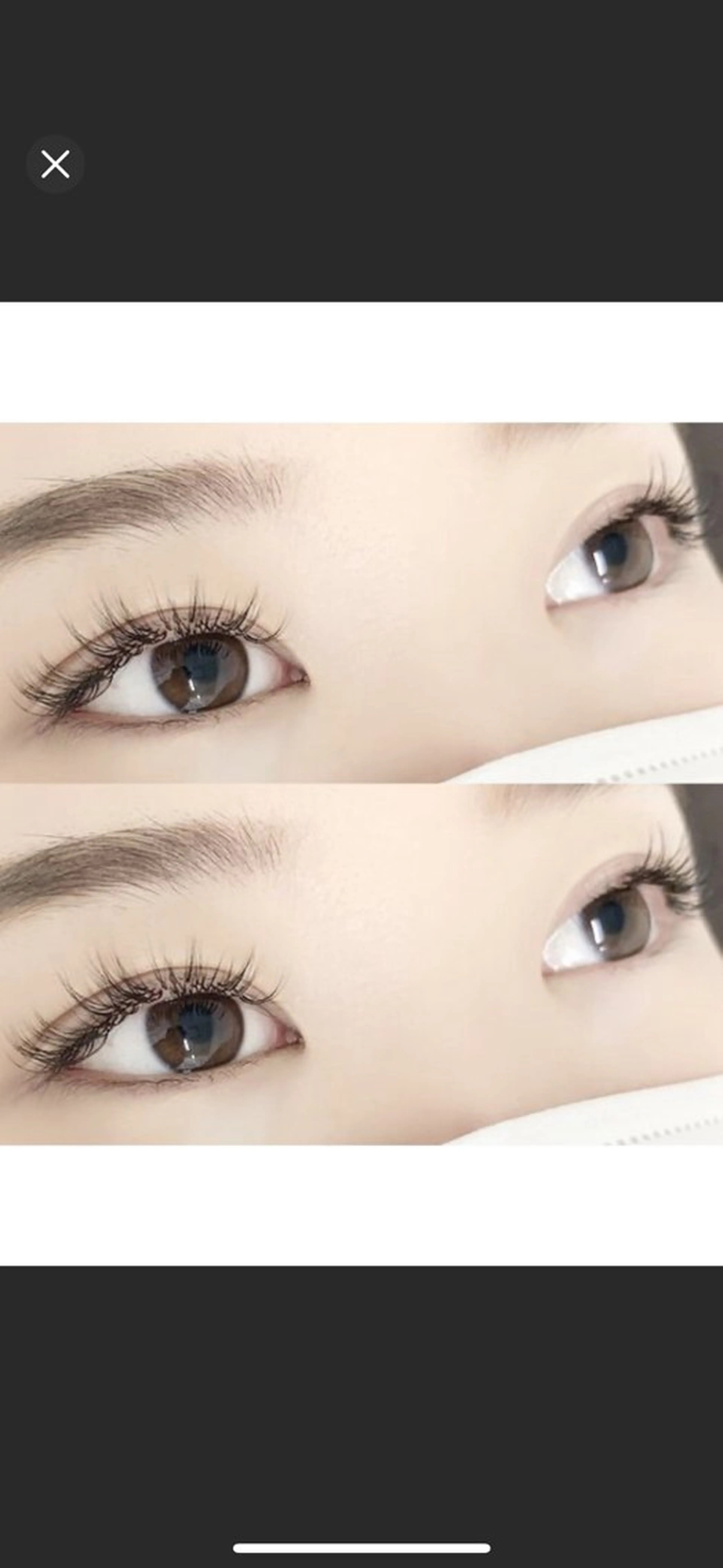 3Dボリュームラッシュ　120束　360本の写真