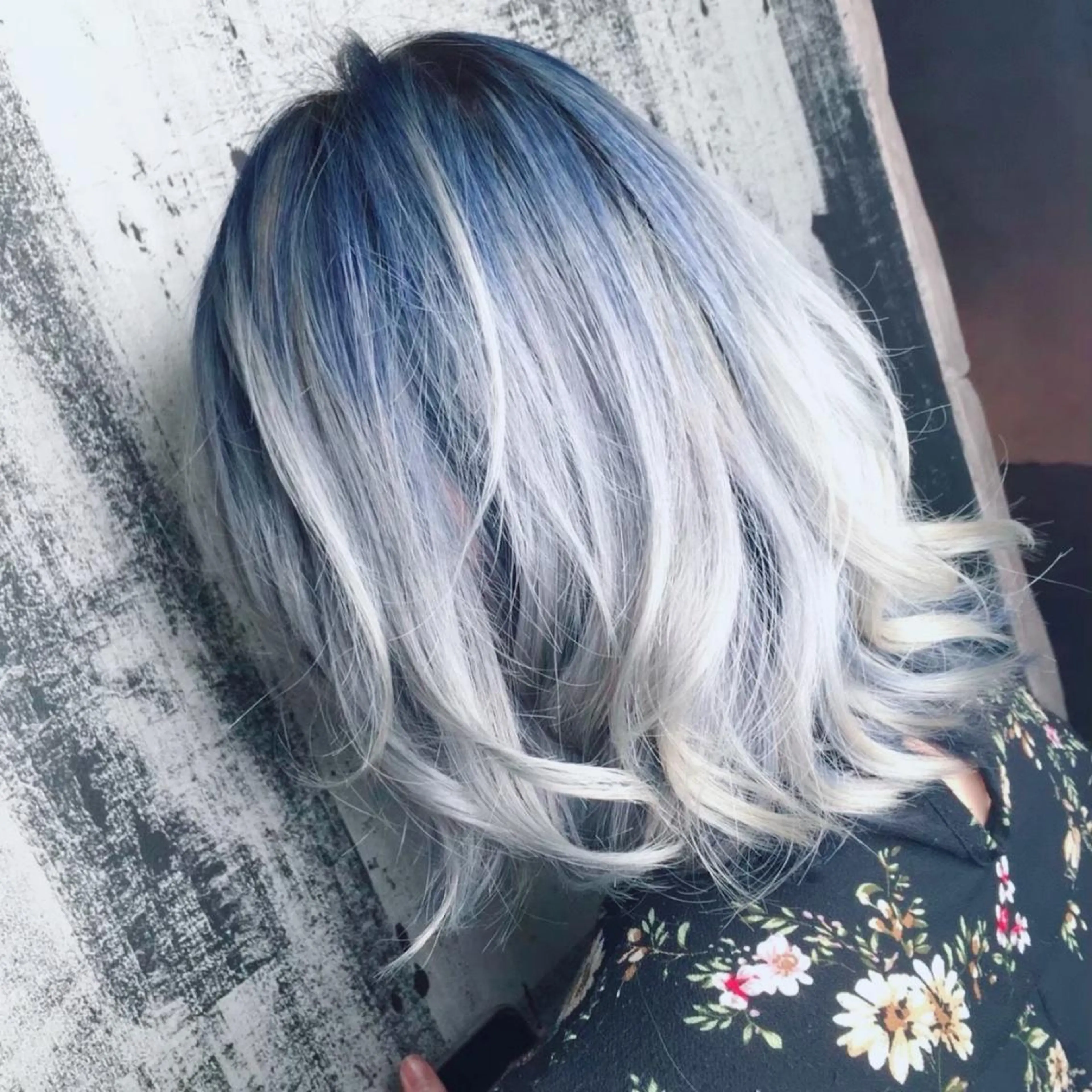 ミディアム カラー PANOL 秀島のヘアスタイル