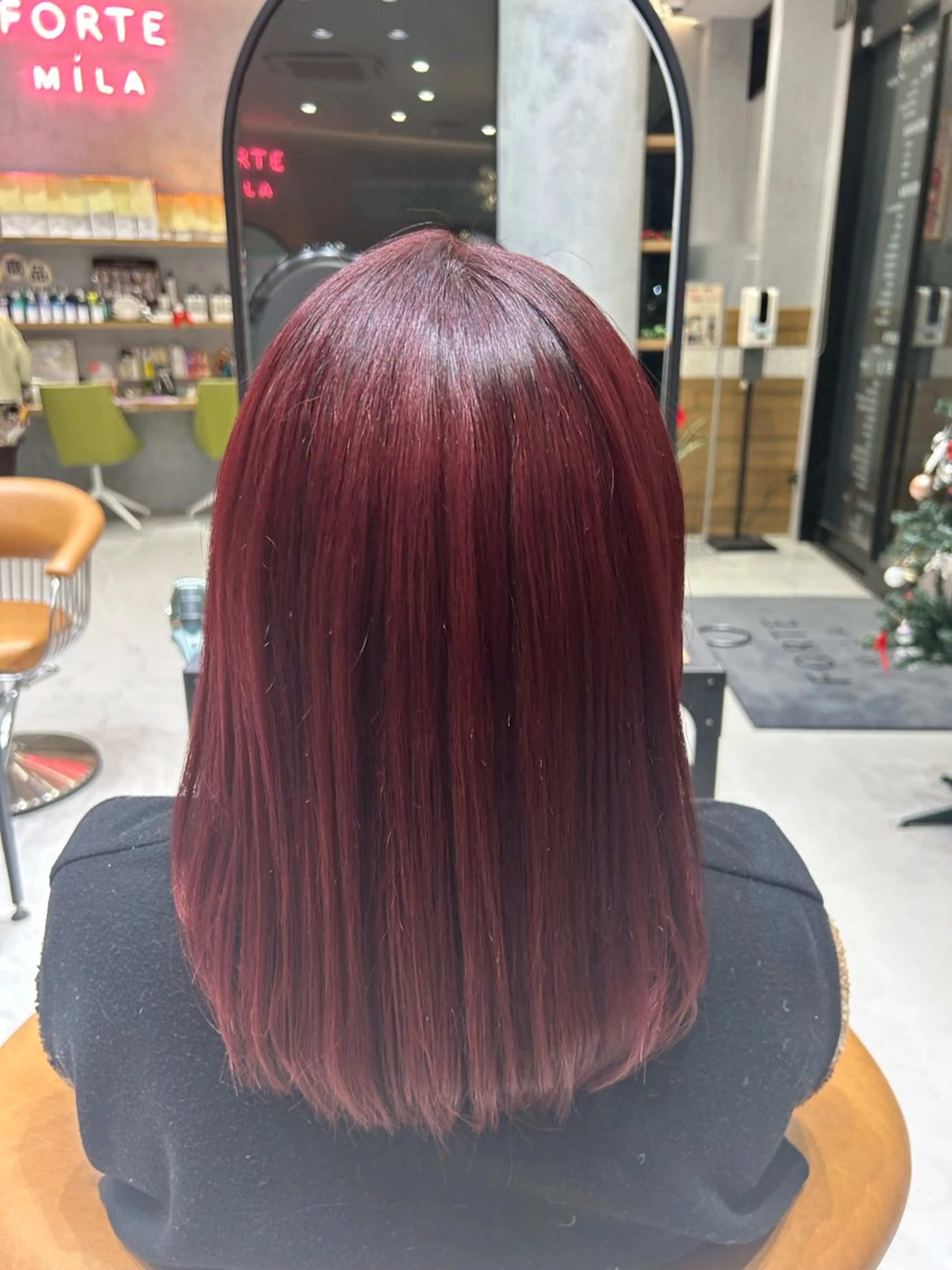 ロング Rinka🌷🩶 艶カラー🫧まつパのマツエク・マツパデザイン