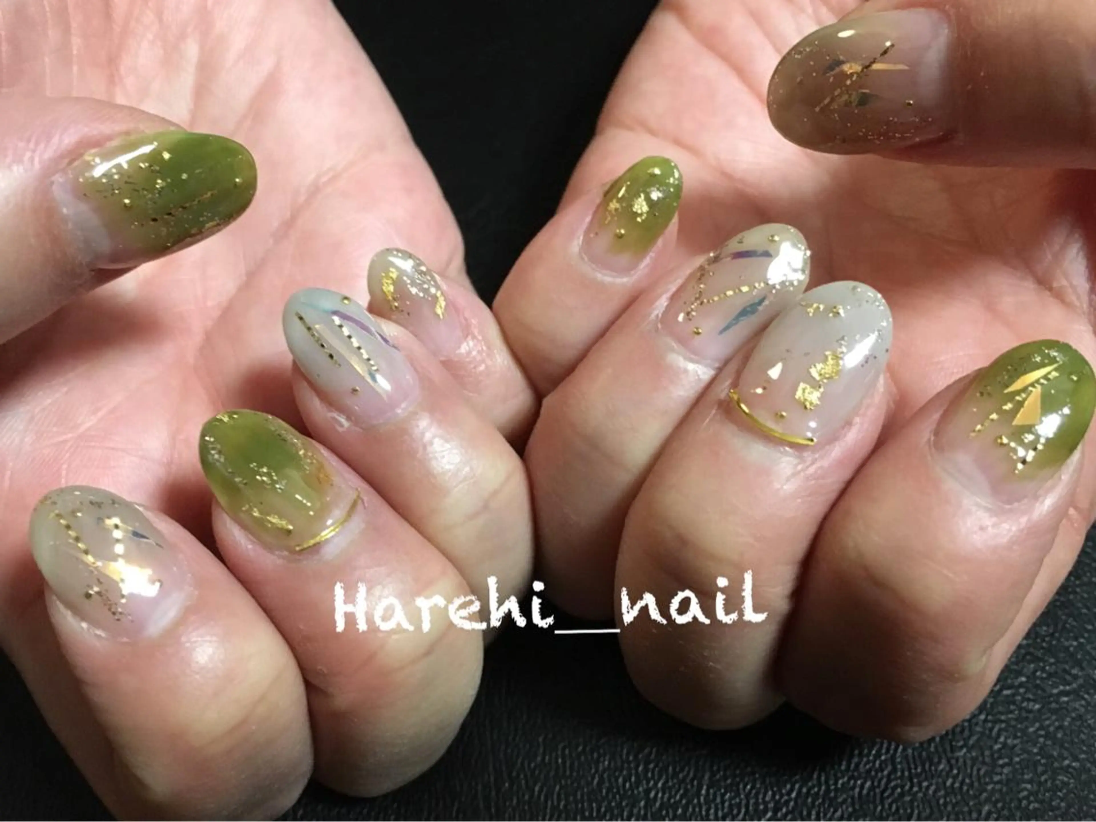 ネイル フットネイル Harehi_ nailのネイルデザイン