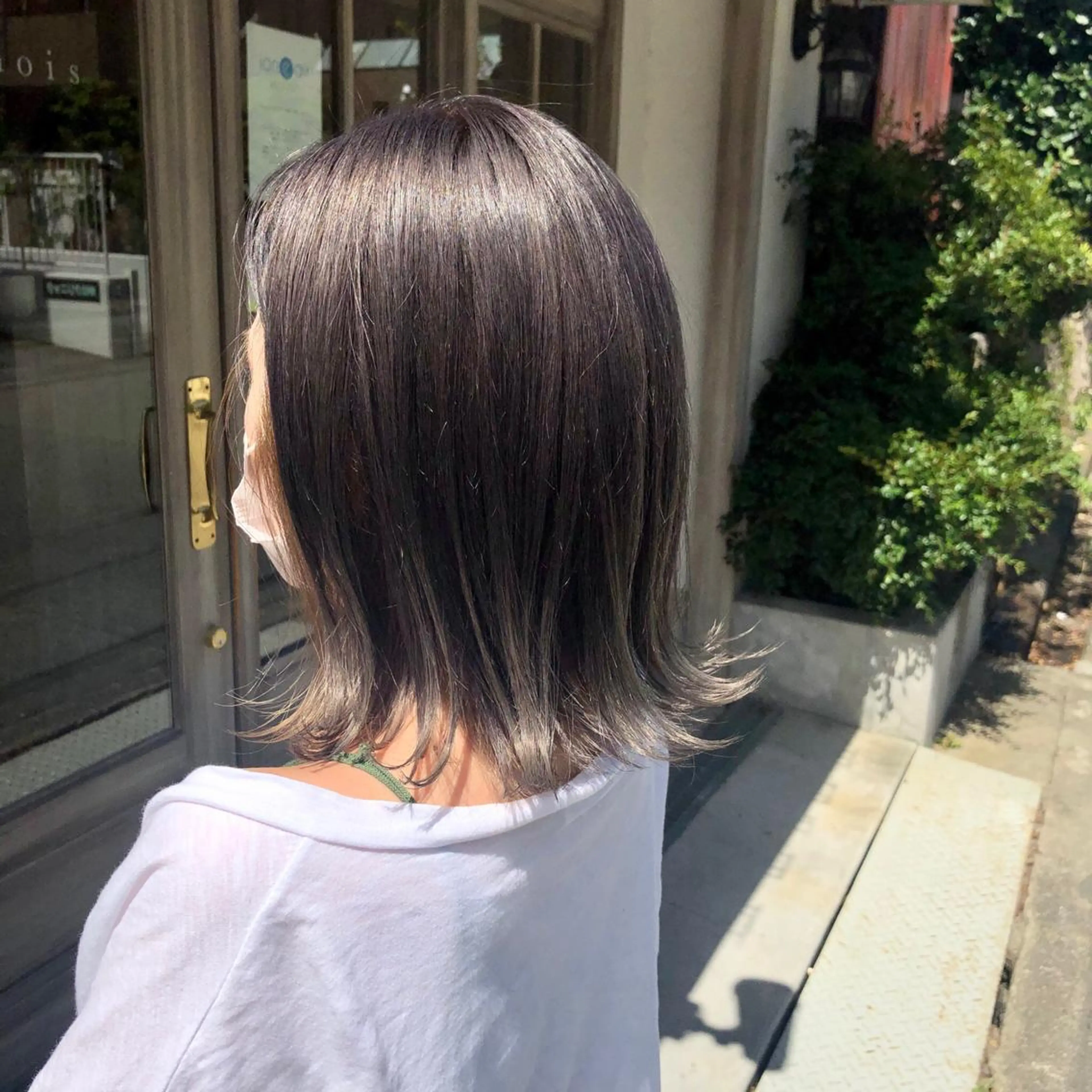 ミディアム カラー ダブルカラー イルミナカラー インナーカラー 【脱白髪染め】【髪質 改善】仲井槙一のヘアスタイル