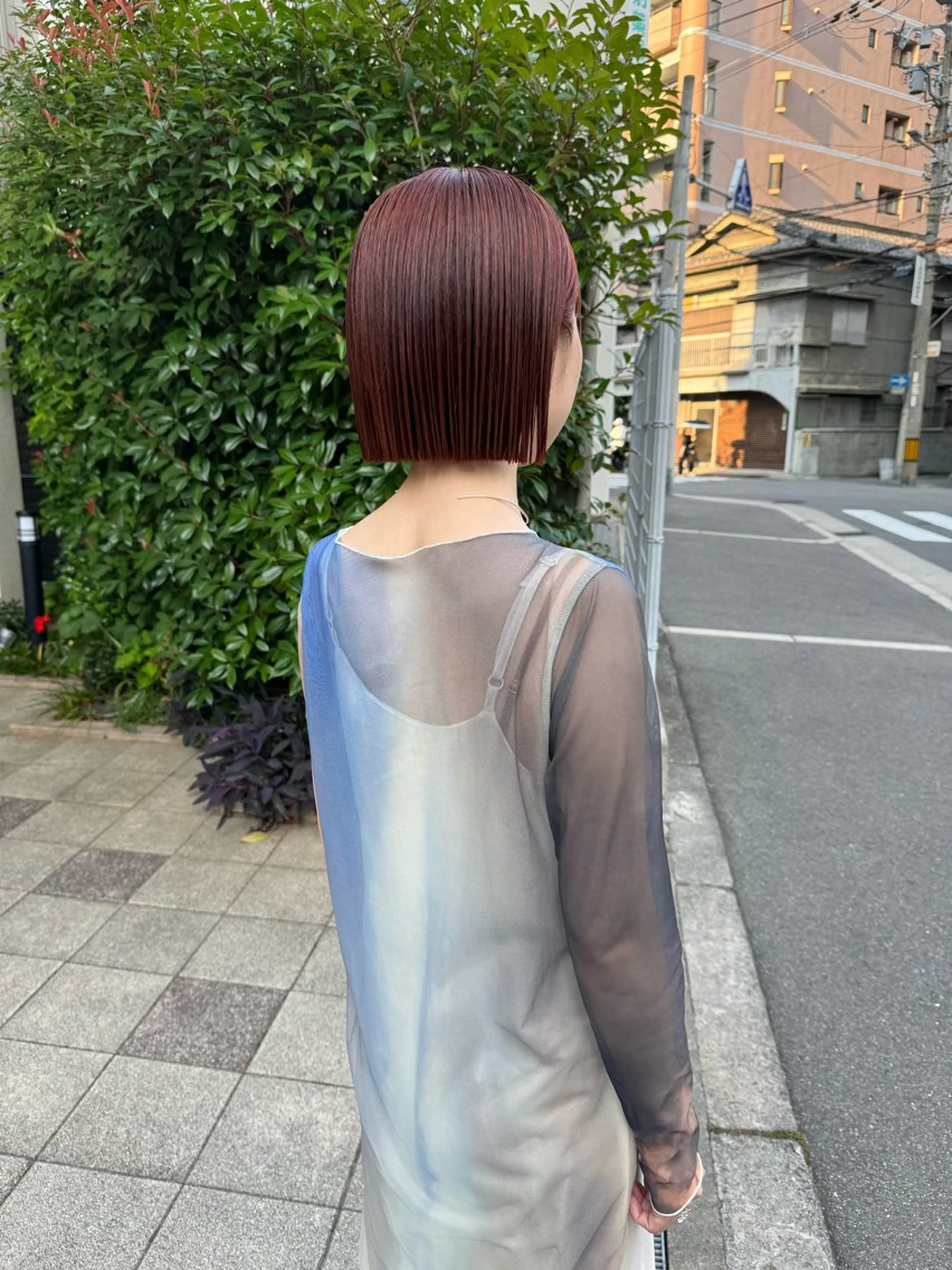 ショート カラー げん/梅田美容室 中崎町美容室のヘアスタイル