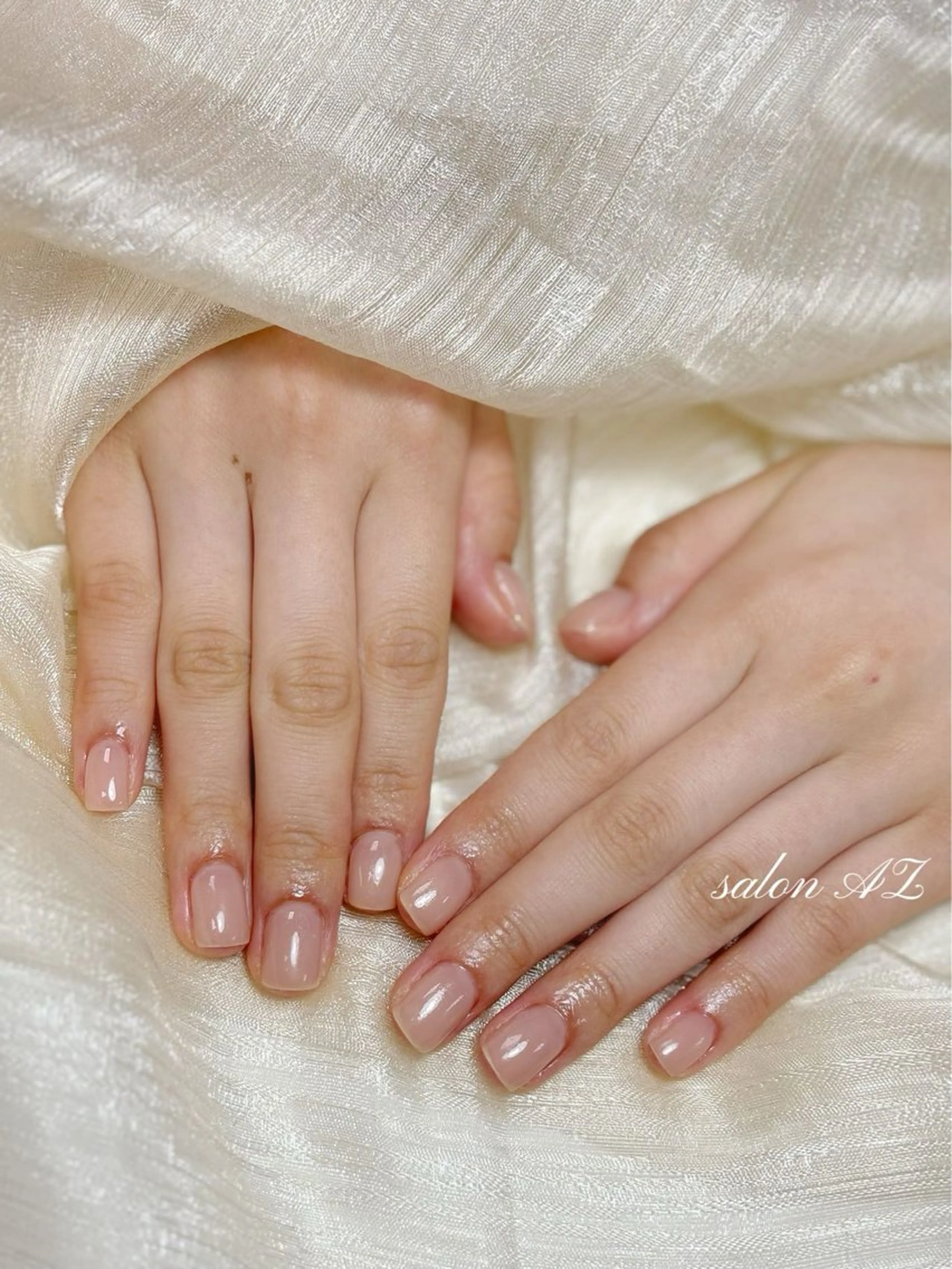 ネイル ワンカラーネイル salon AZのネイルデザイン