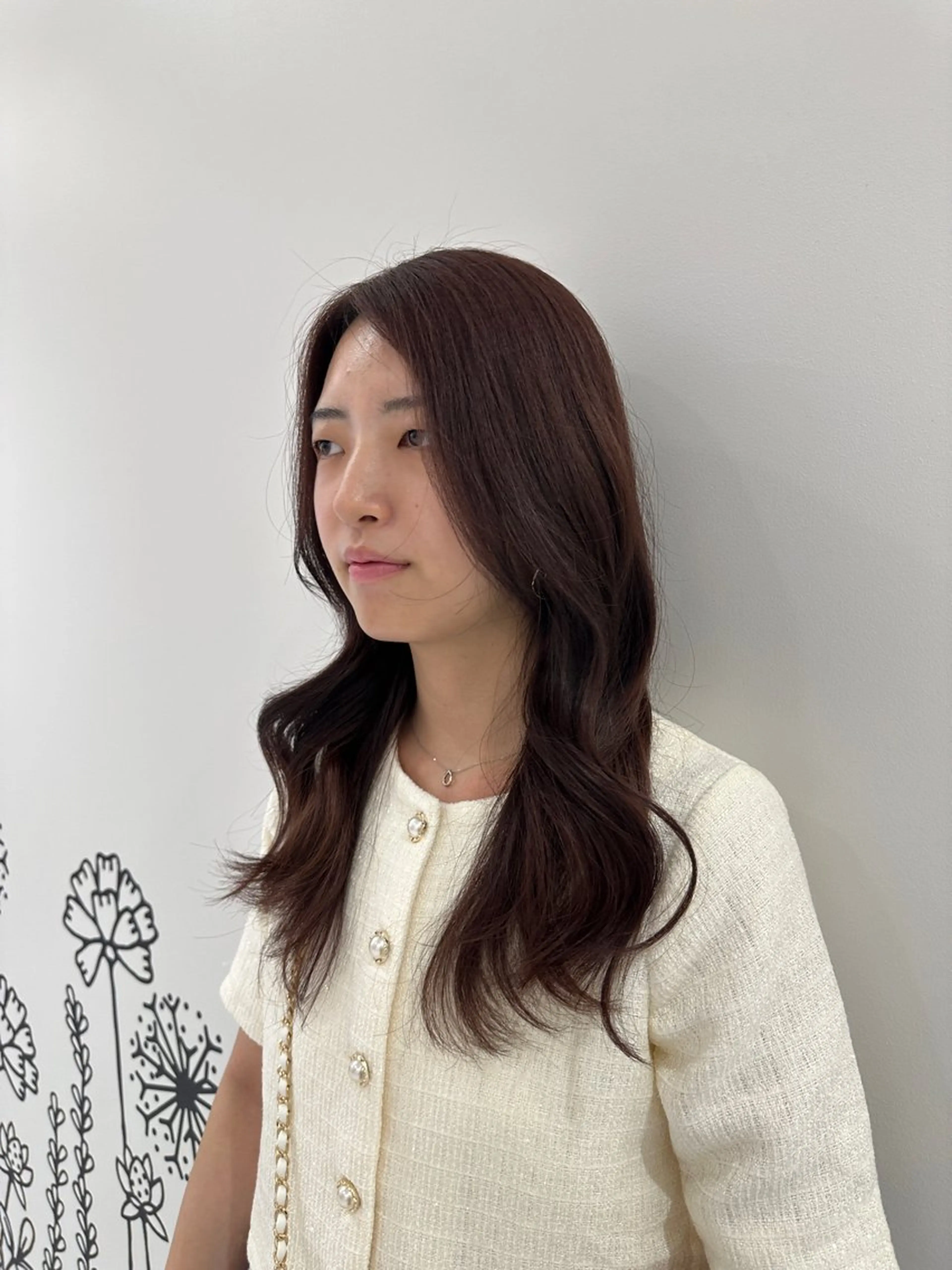 ロング ヨシンモリ レイヤーカット カット TRUNS所属・こうた/髪質改善 ストレート/ヘアケアのヘアスタイル