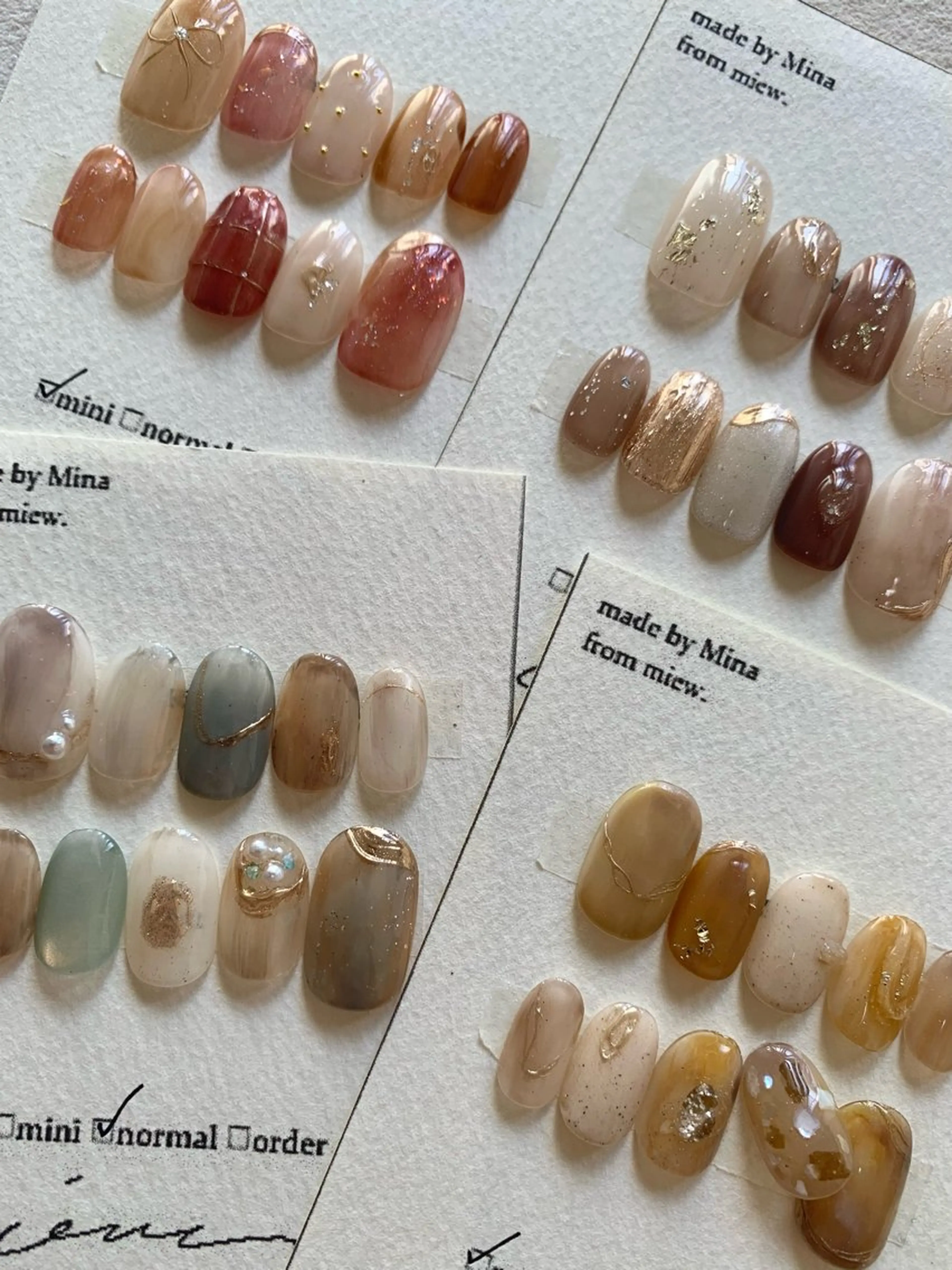 ネイル ニュアンスネイル Mina🫧 【Miew.】のネイルデザイン