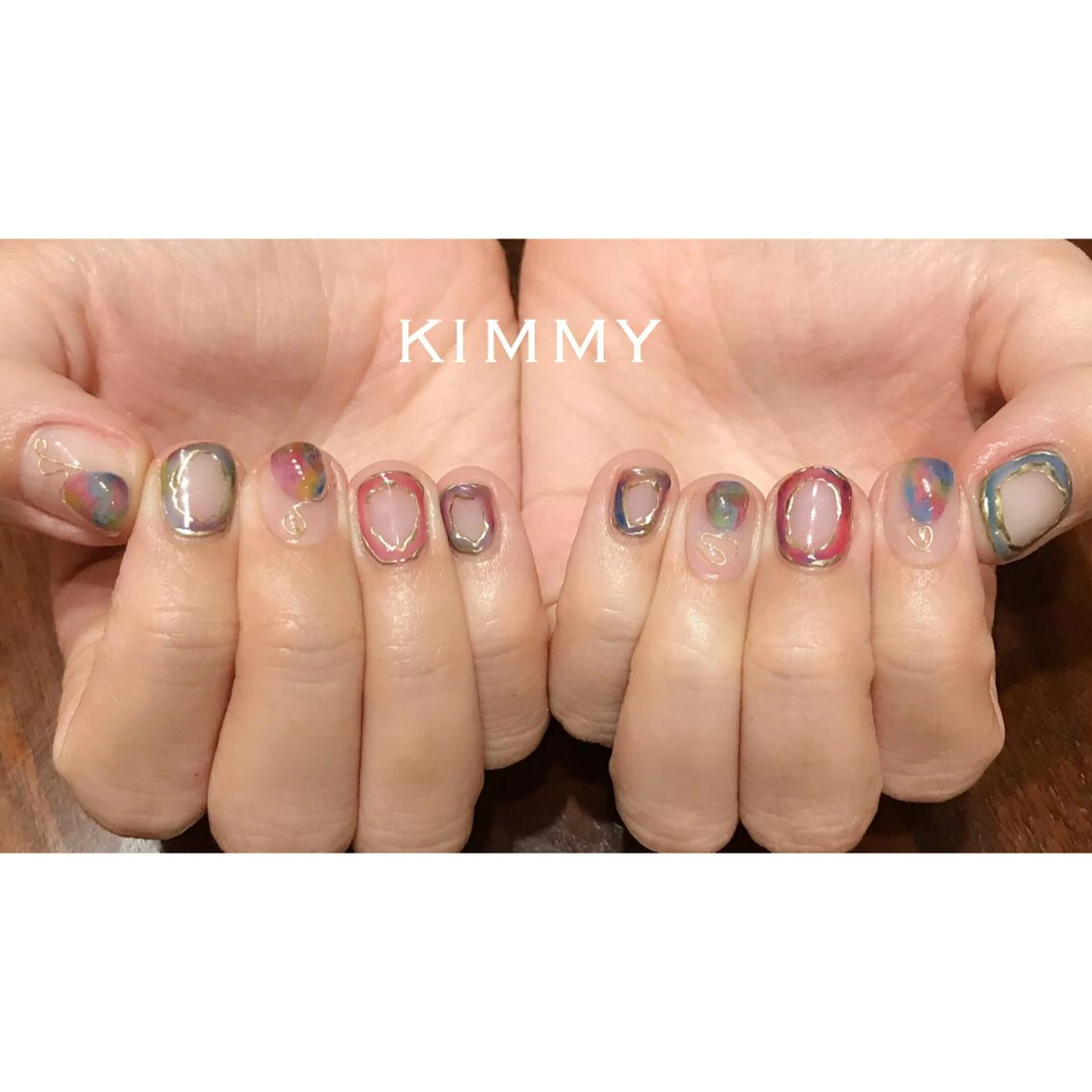ネイル ハンドネイル kimmy nailsのネイルデザイン