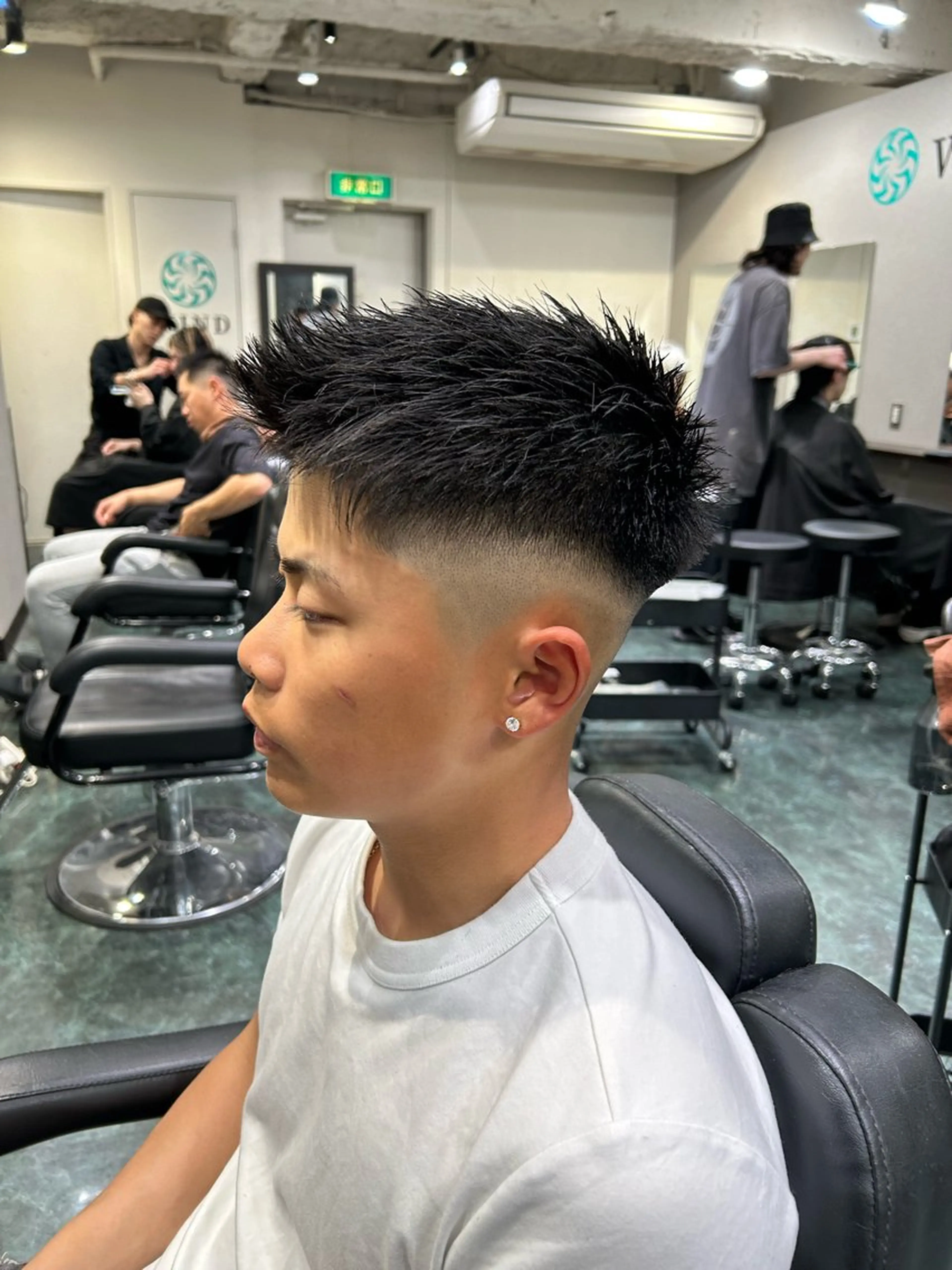 メンズ メンズ美容室 難波北川司のヘアスタイル