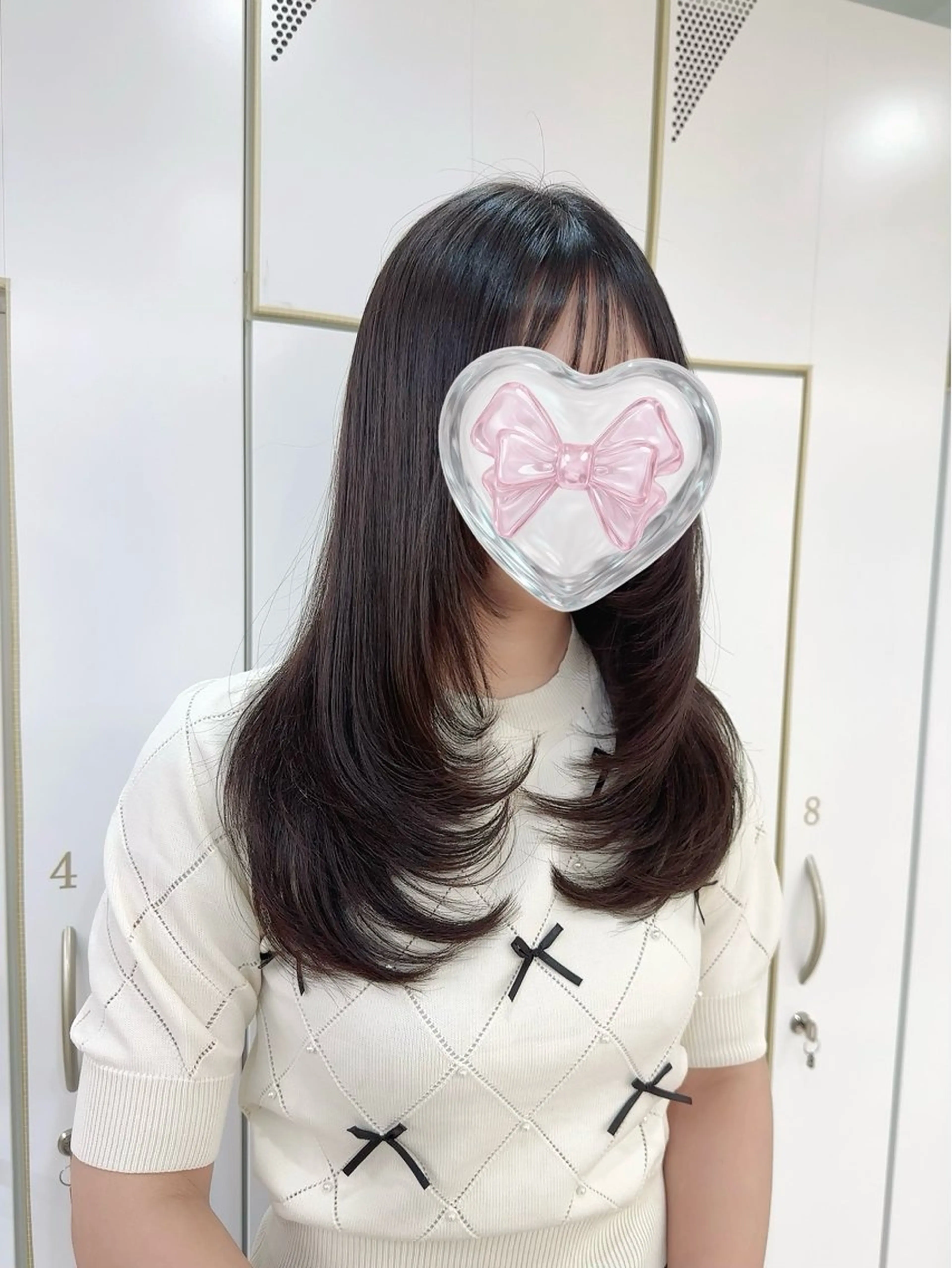 ロング レイヤーカット あいこ/ハンサム ショート/日本橋🌷のヘアスタイル