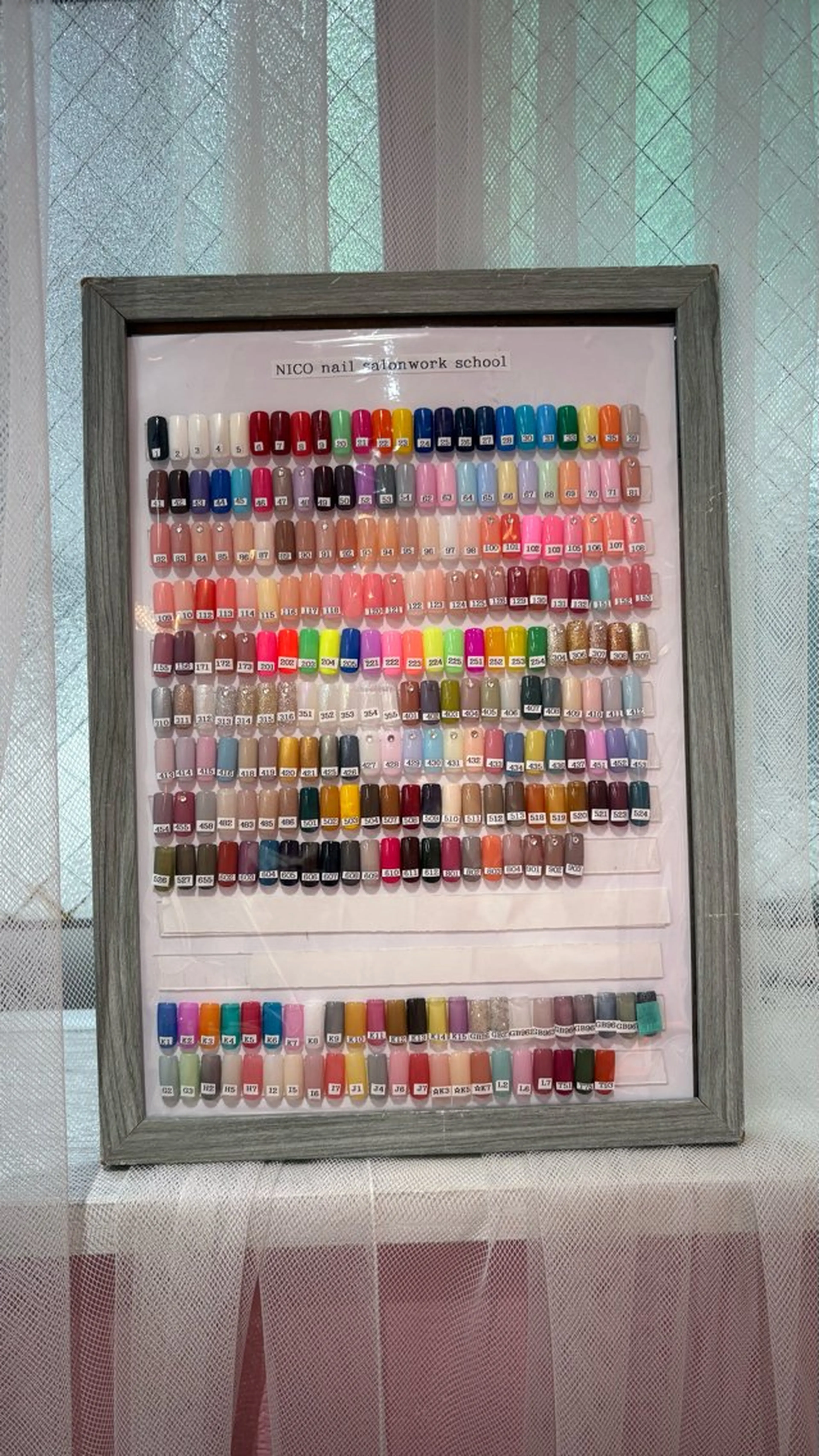 ネイル ニコネイルサロンワークスクール所属・ニコネイルスクール 5NISHIのネイルデザイン