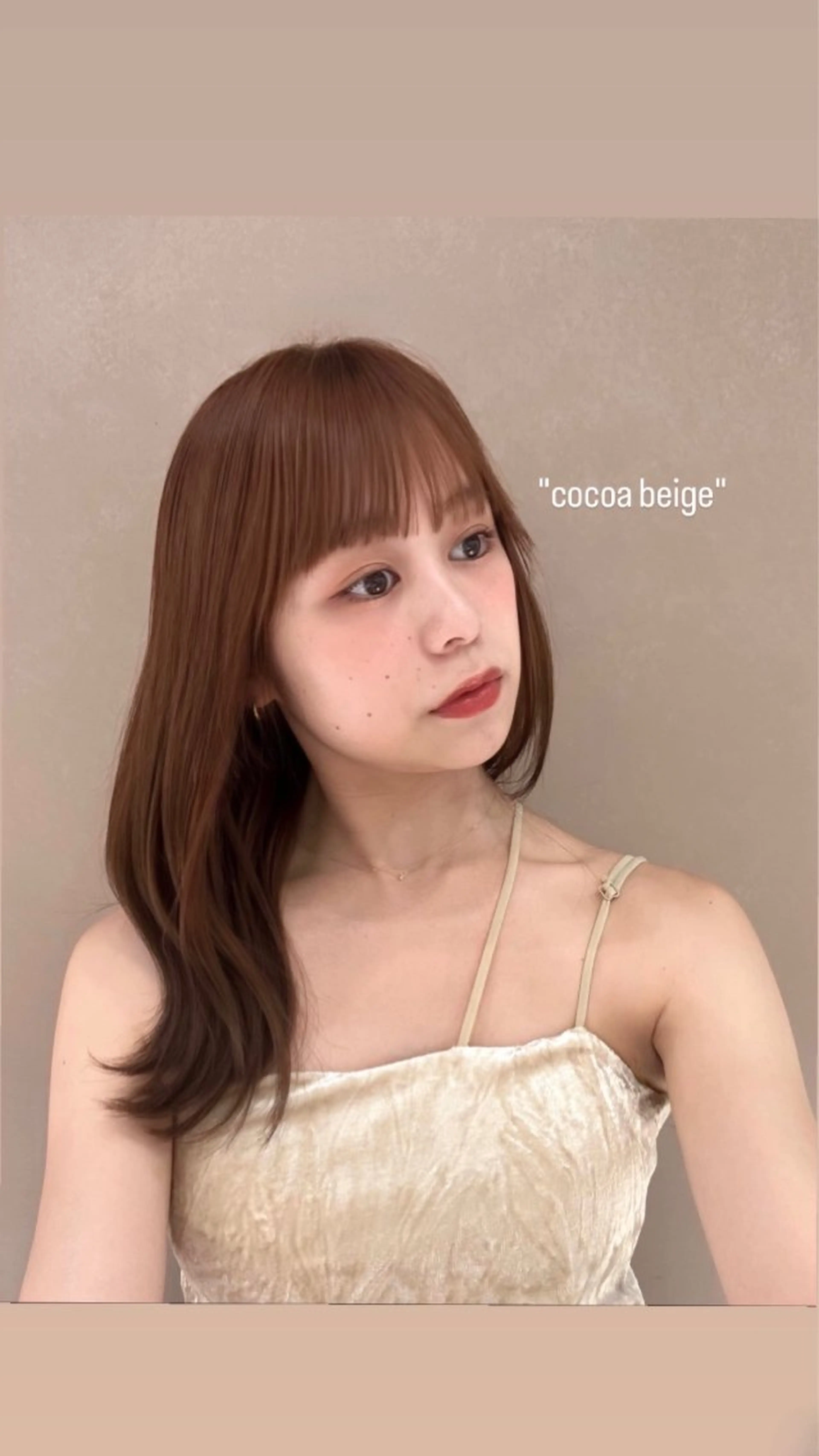 ロング ミディアムヘア Chifumiのヘアスタイル