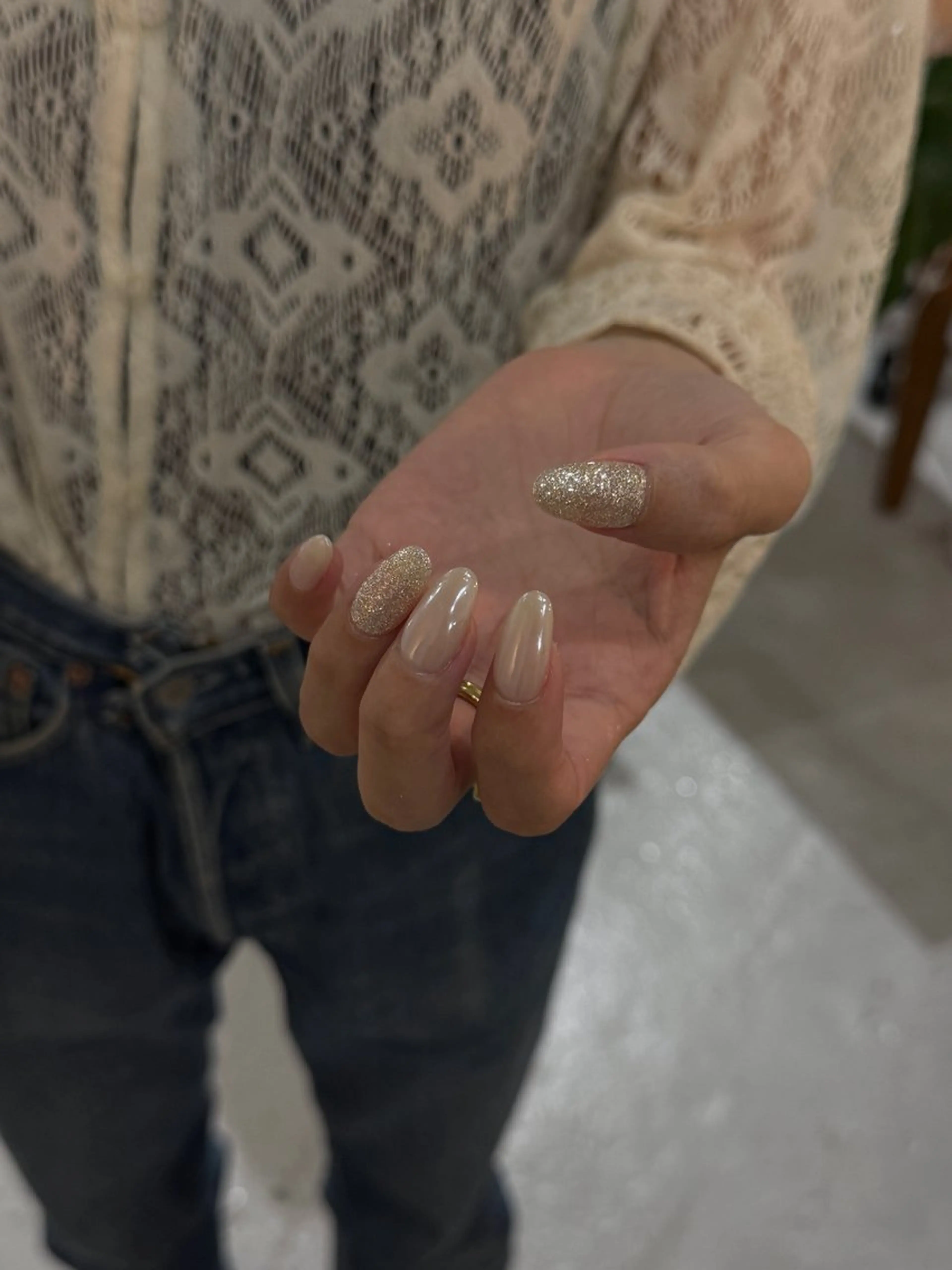 ネイル ハンドネイル LETTER_& MINAのネイルデザイン