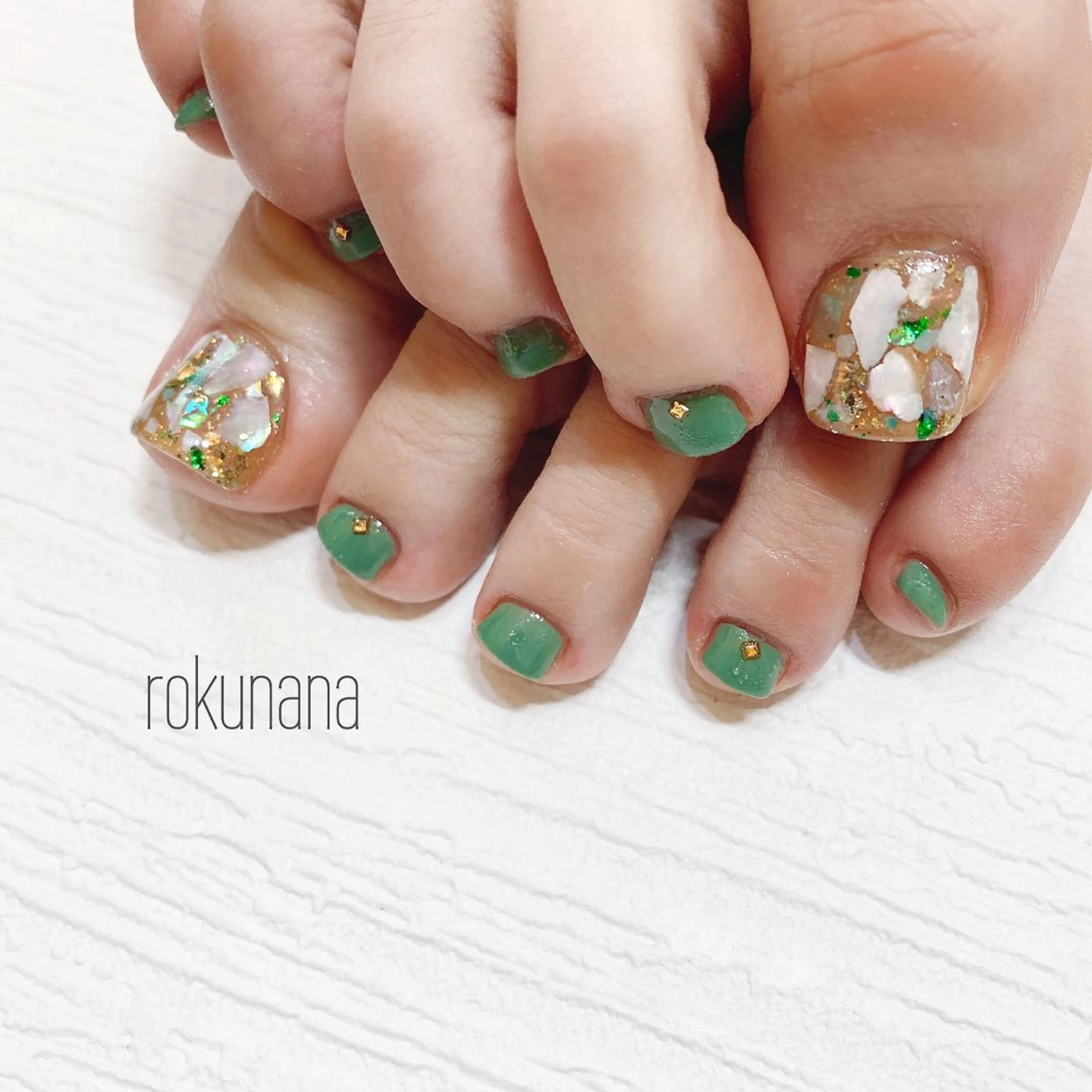 ネイル フットネイル rokunana 佐野のネイルデザイン