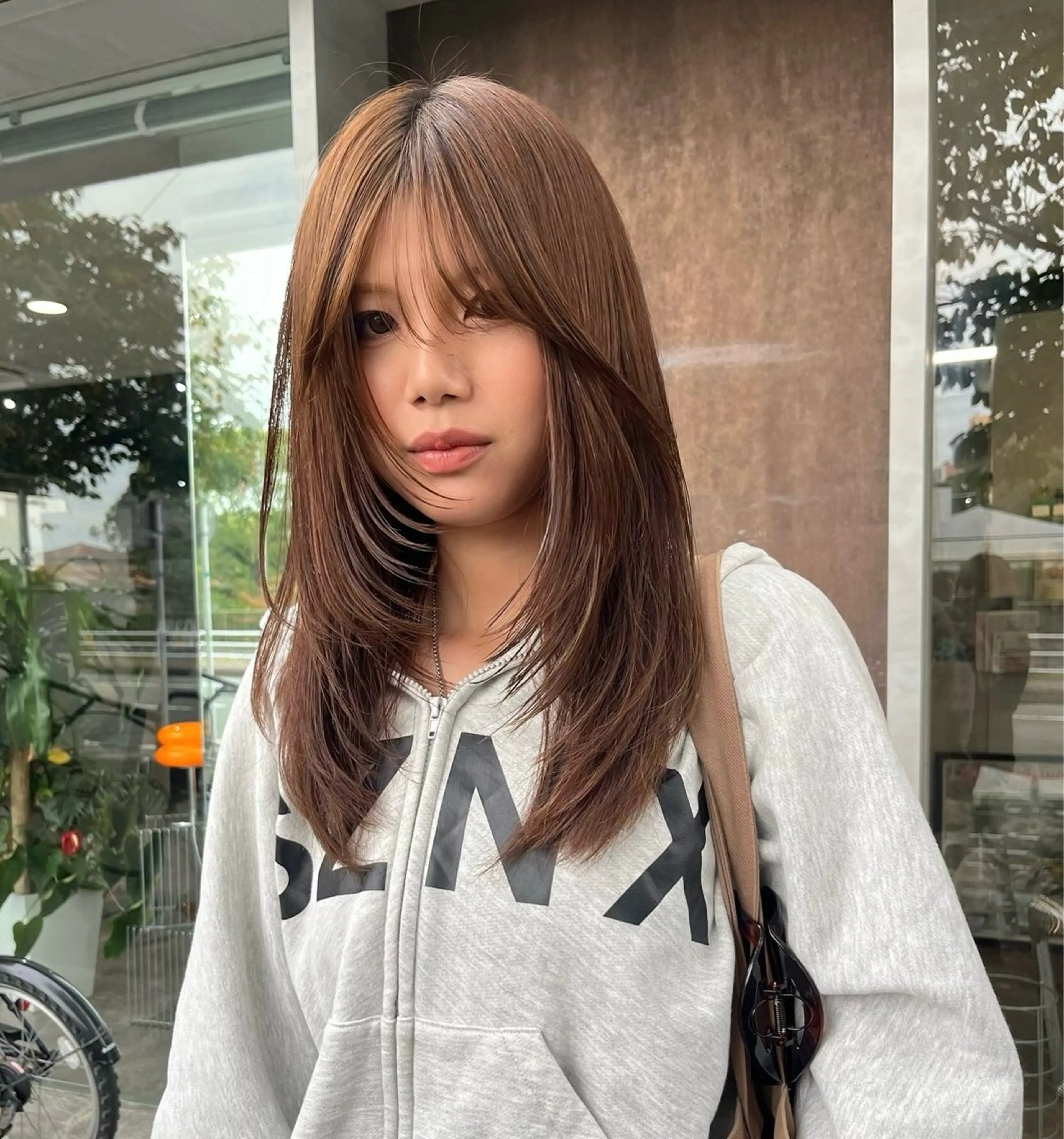 ロング カット トリートメント yuumi/大濠🪷 レイヤー/垢抜けヘアのヘアスタイル