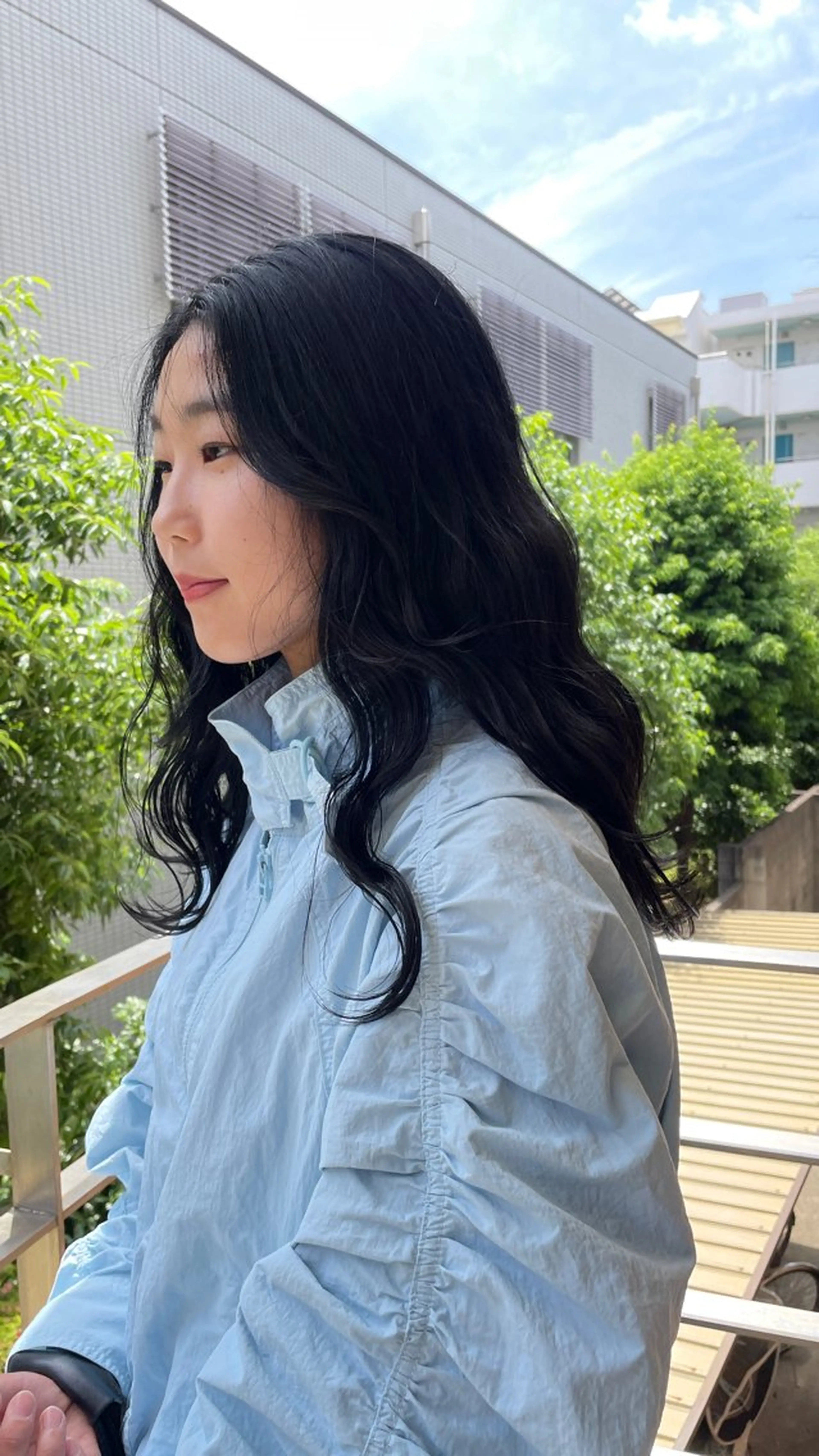 セミロング カラー パーマ カット パーマ 表参道/髪質改善・ 透明感 colorのヘアスタイル