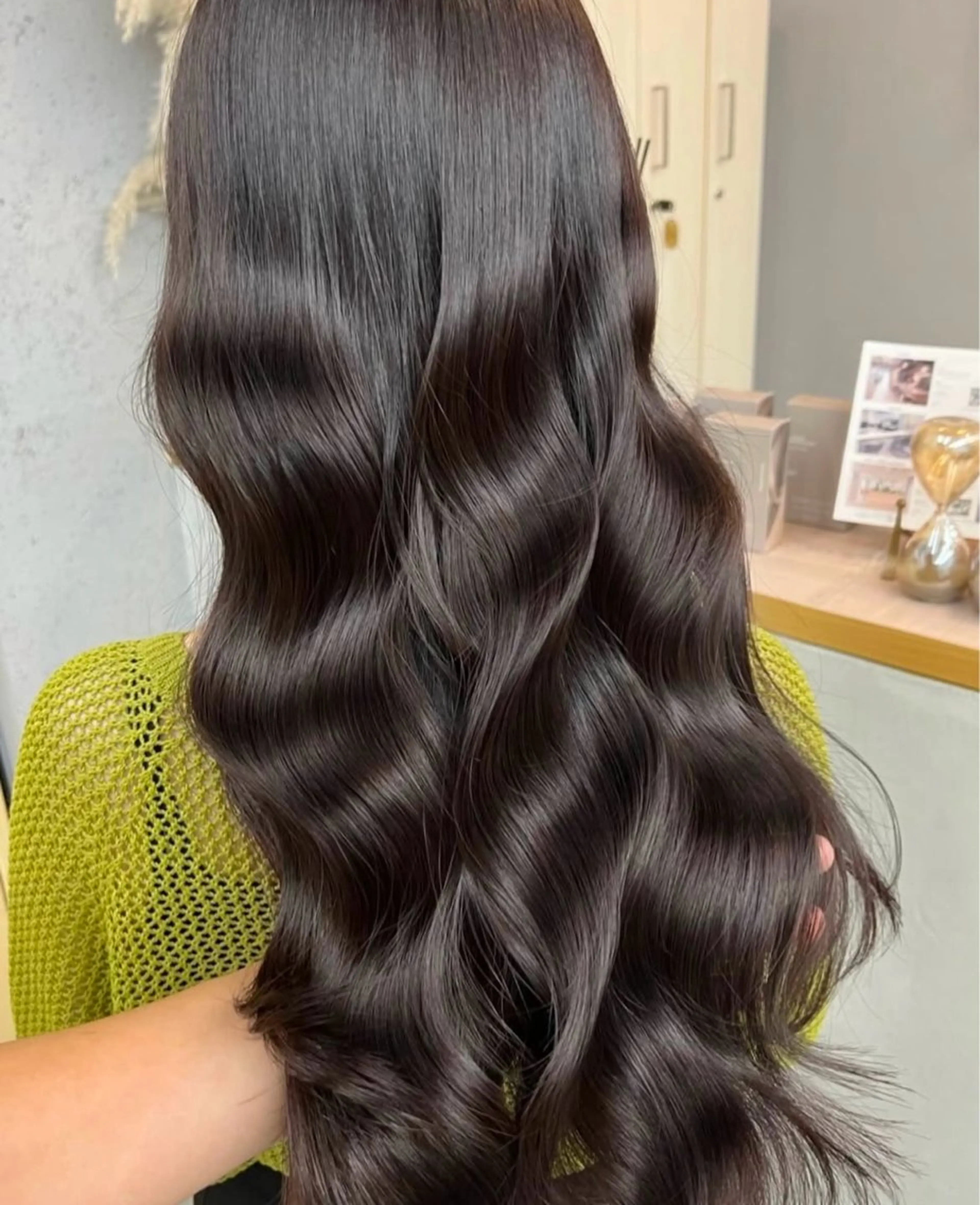 ロング カット ヘアカラー トリートメント ヘアセット wehlen【ヴェーレン】所属・プル艶職人/ にしものヘアスタイル