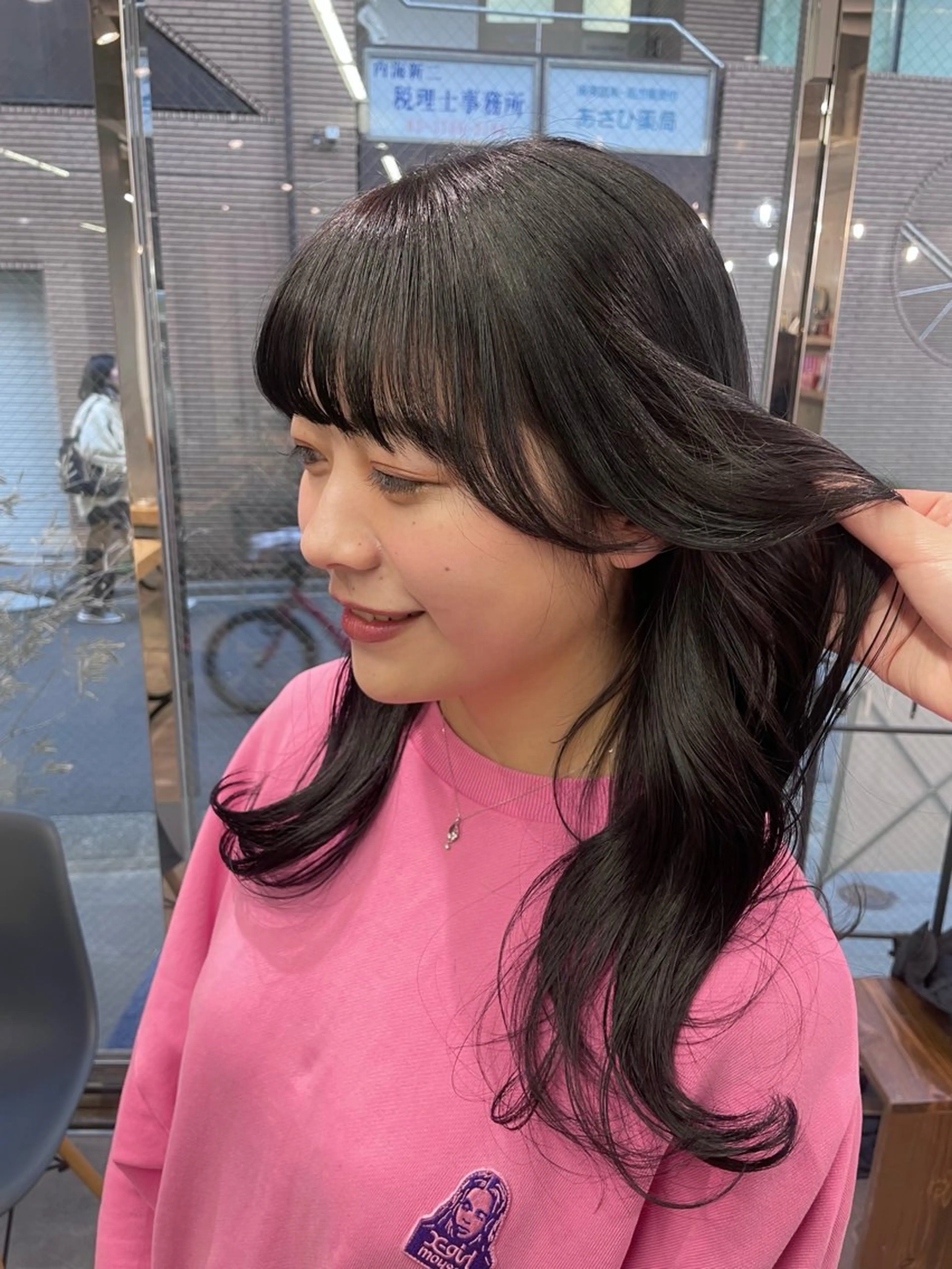 セミロング clam. yuu🦩のヘアスタイル