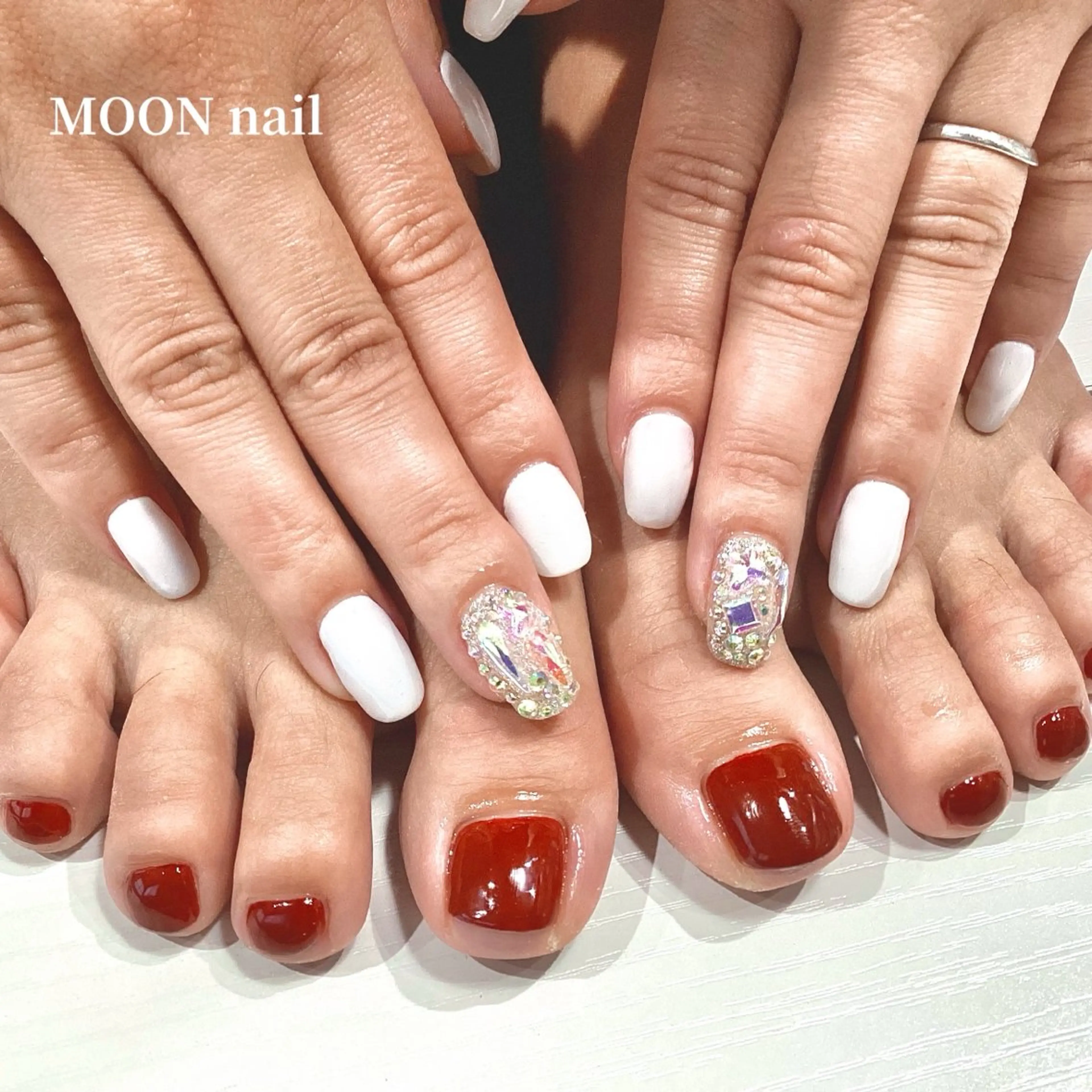 ネイル フットネイル 浦添 MOON  nailのネイルデザイン