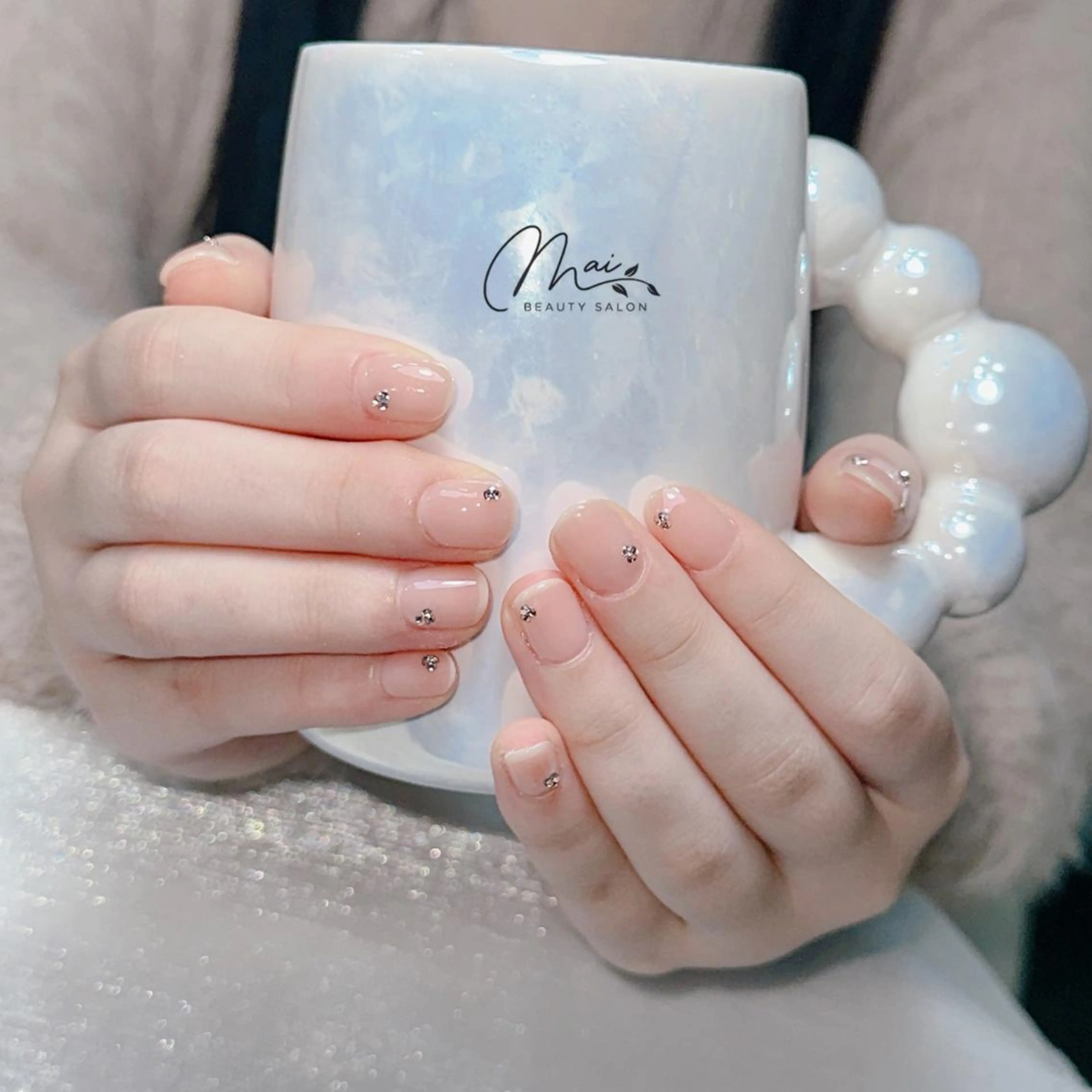 ネイル ジェルネイル パラジェル ワンホンネイル MaiBeauty DanHiのネイルデザイン