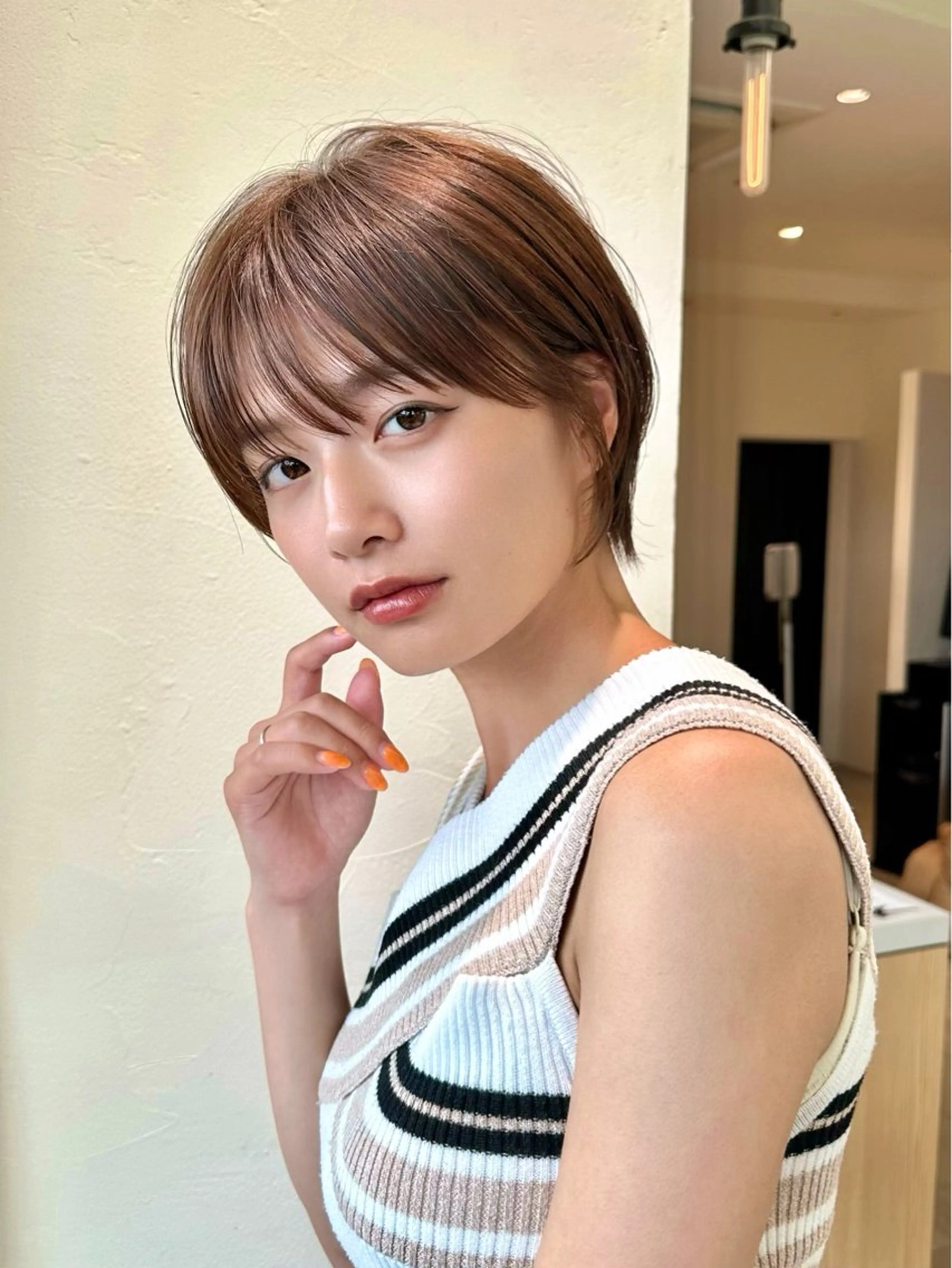 ショート カット VIEW.GINZA所属・似合わせショート広瀬 和輝のヘアスタイル