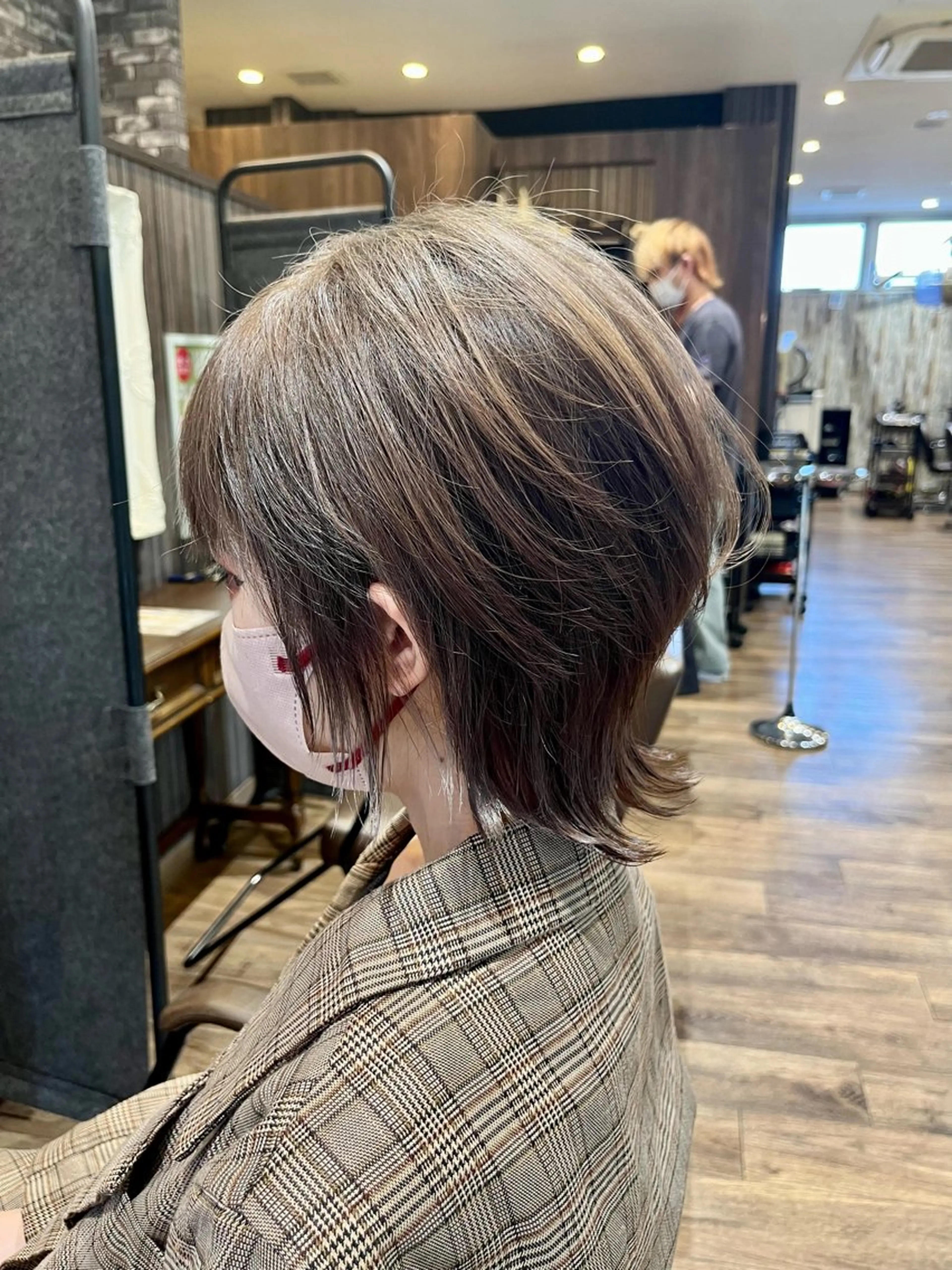 ショート ウルフカット 美容室Y-21十日市場店所属・武田 悠司のヘアスタイル