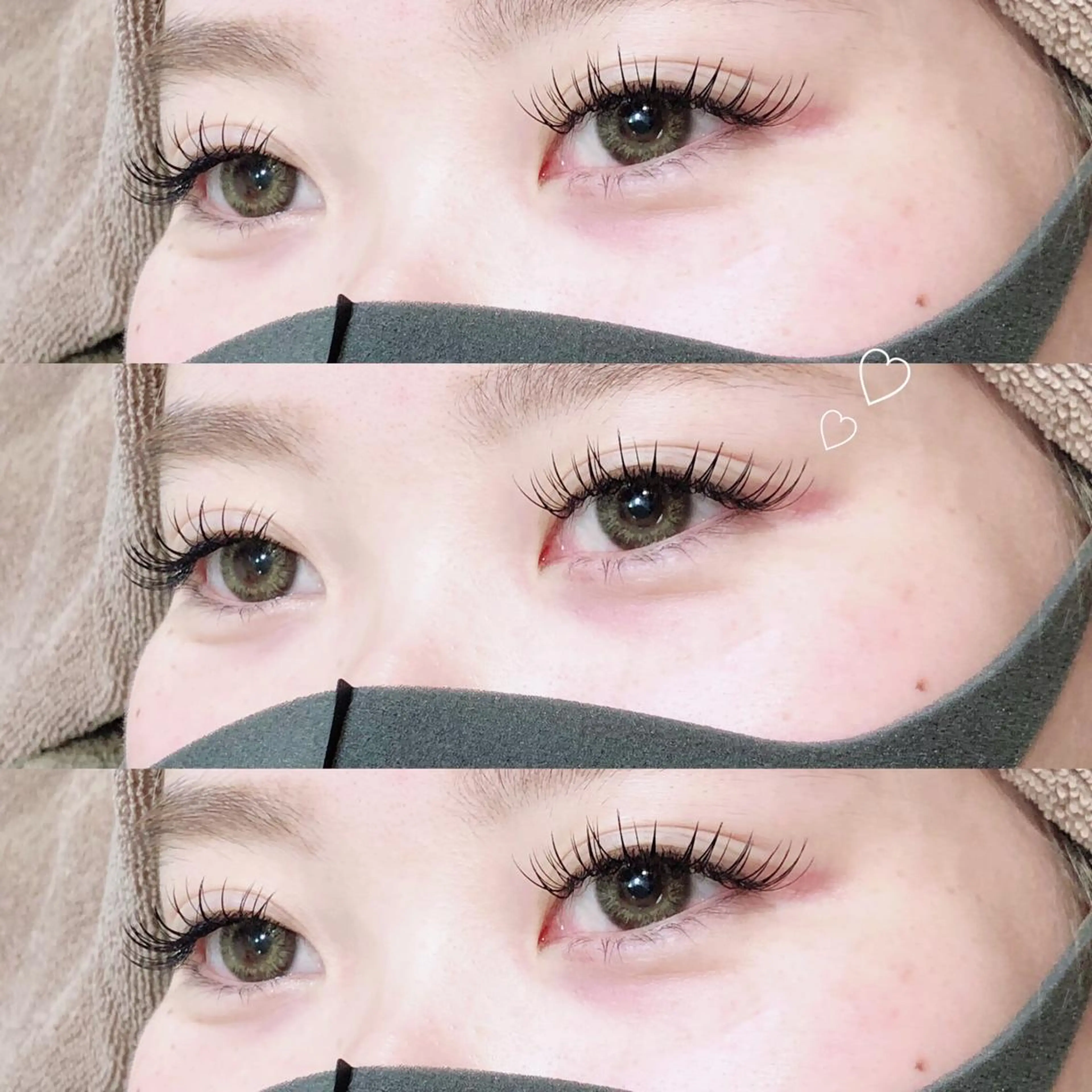 マツエク・マツパ フラットラッシュ taniuchi ramuのマツエク・マツパデザイン