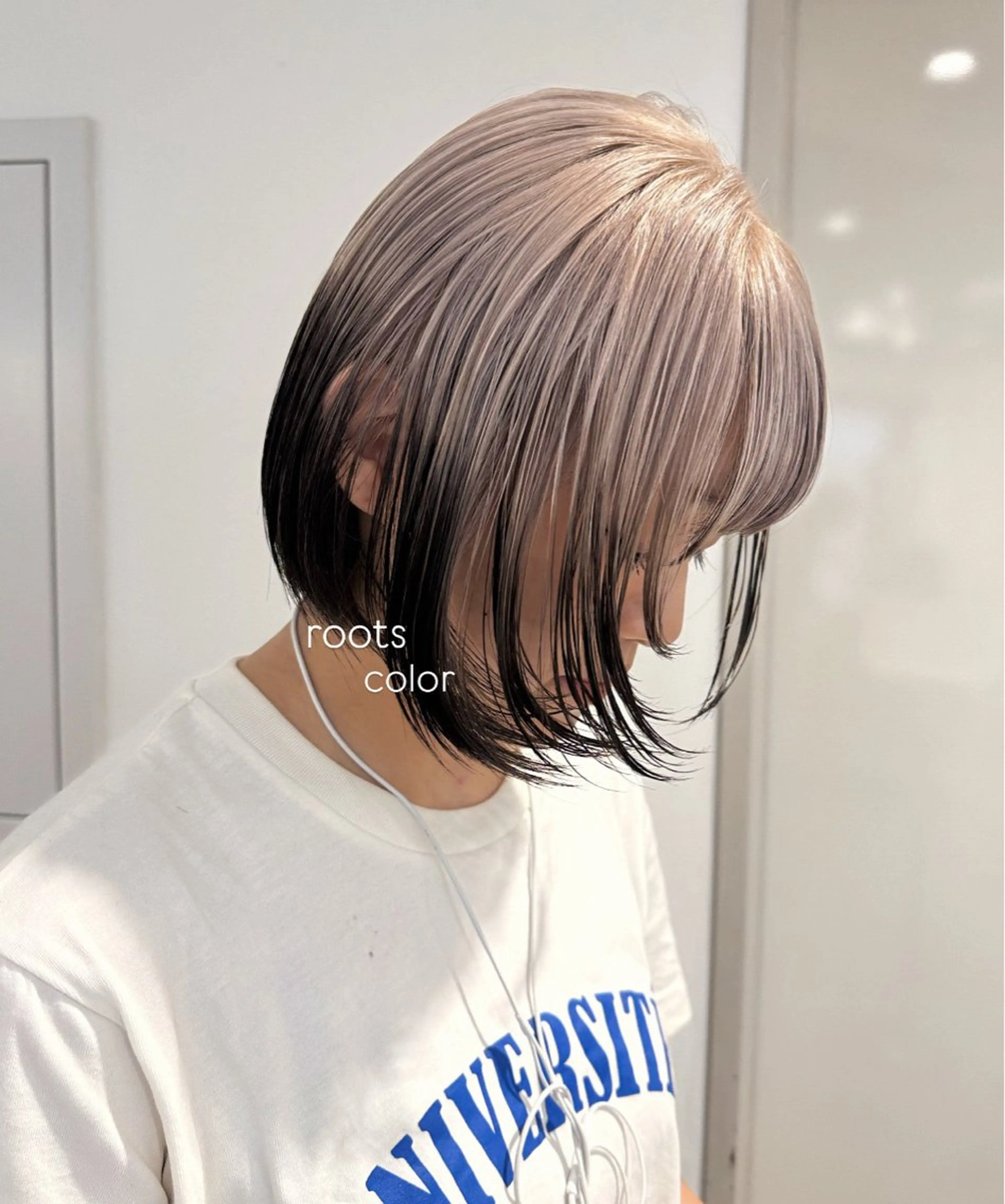 【🫧ご新規様限定】艶々ブリーチカラー+カットの写真