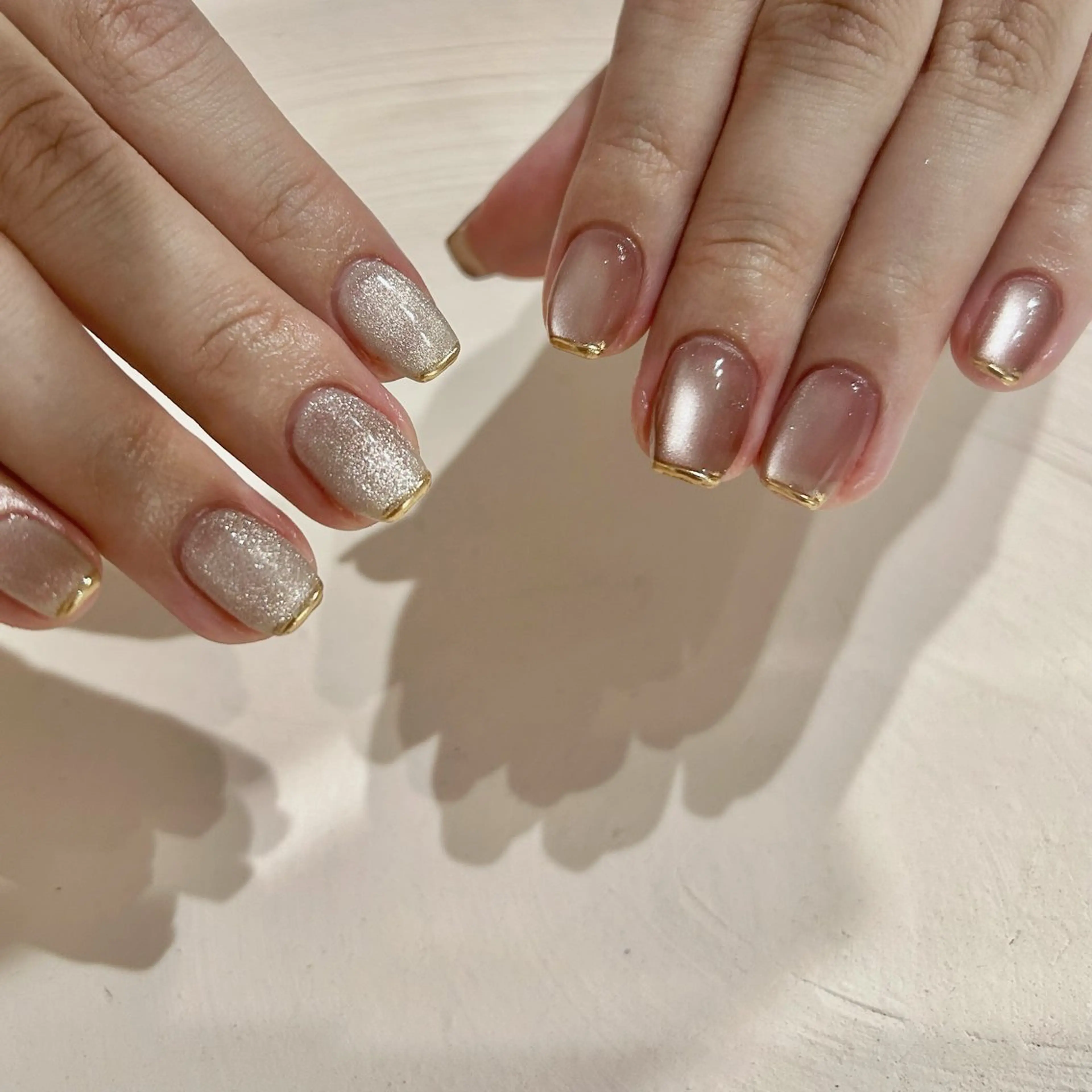 ネイル マグネットネイル nail salon moiのネイルデザイン