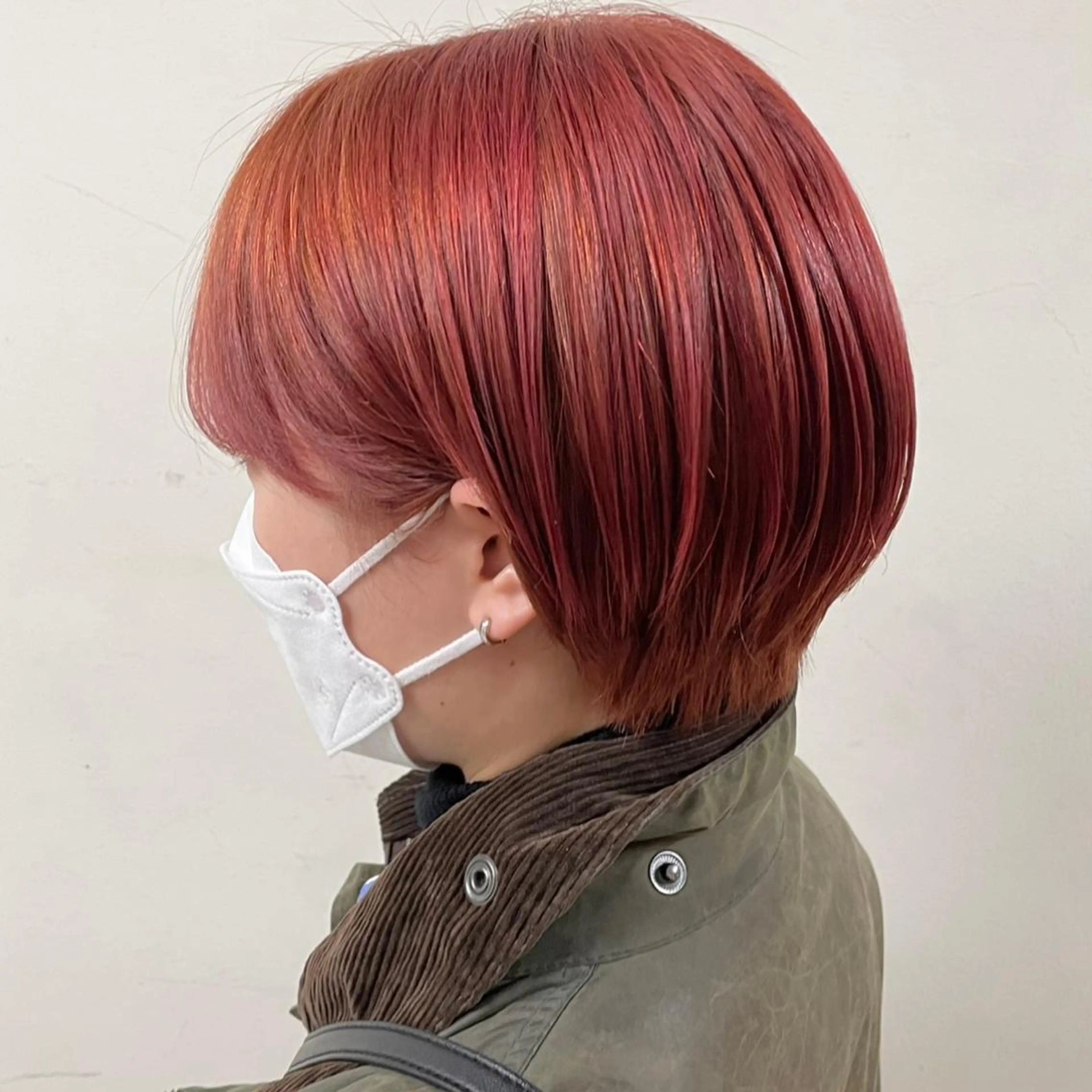 ショート カラー ヘアアレンジ maoブリーチ無し 似合わせカラーのヘアスタイル