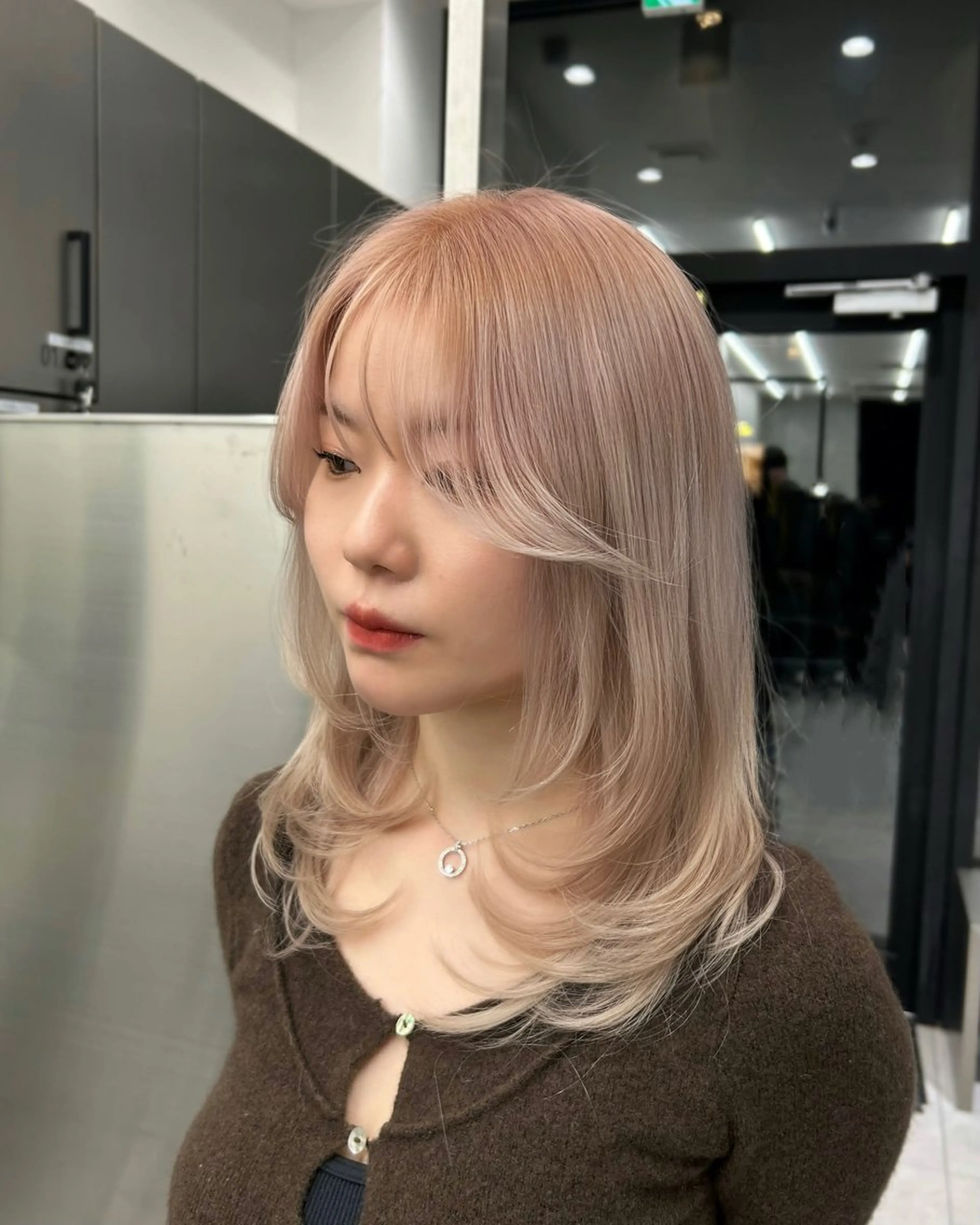 ロング レイヤーカット カット ヘアカラー トリートメント 大人レイヤー/艶美髪 🇺🇸TOMONAのヘアスタイル